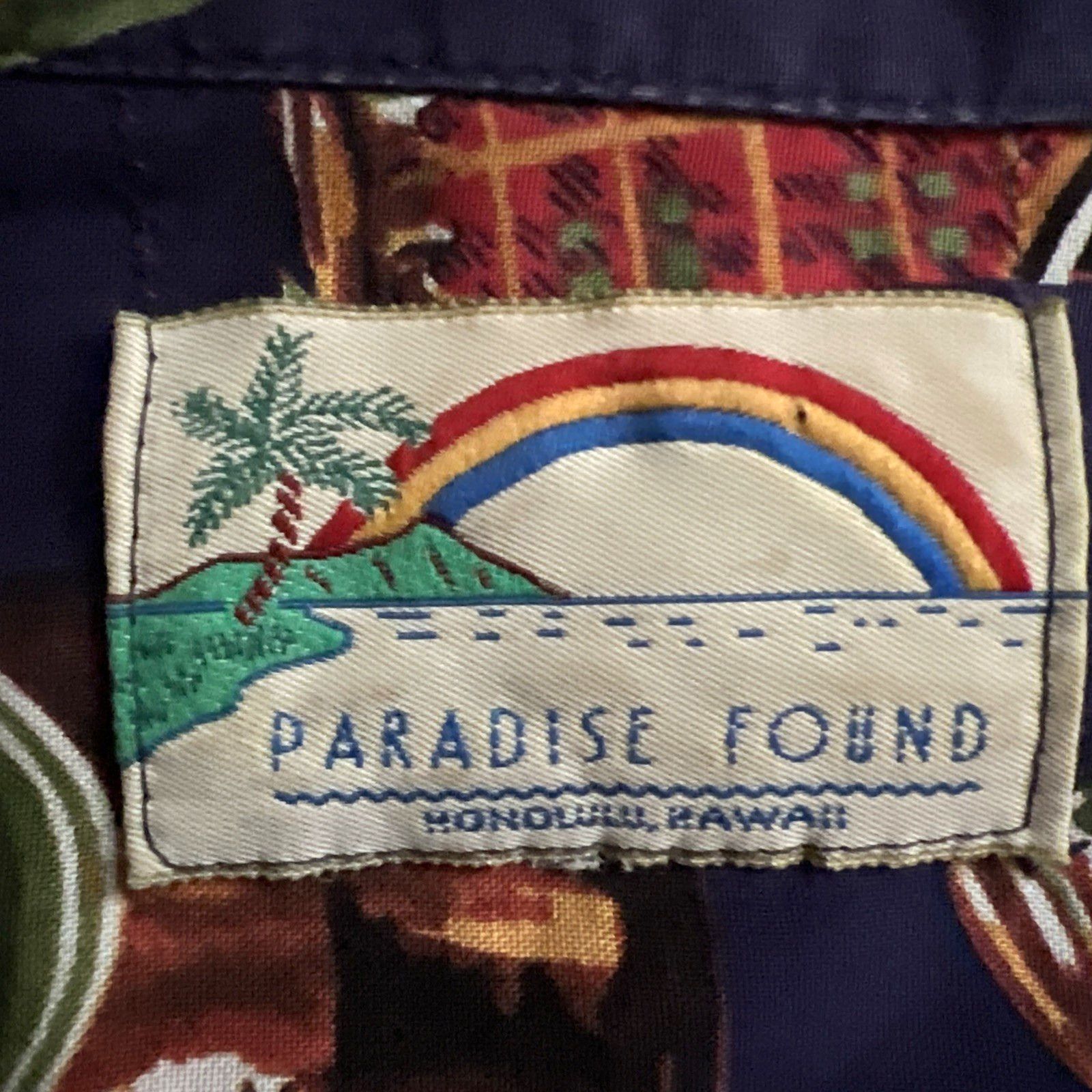 Paradise Found Paradise Found Vintage Hawaiian Button Up Shirt Large Pocket Size US L / EU 52-54 / 3 - 7 Thumbnail