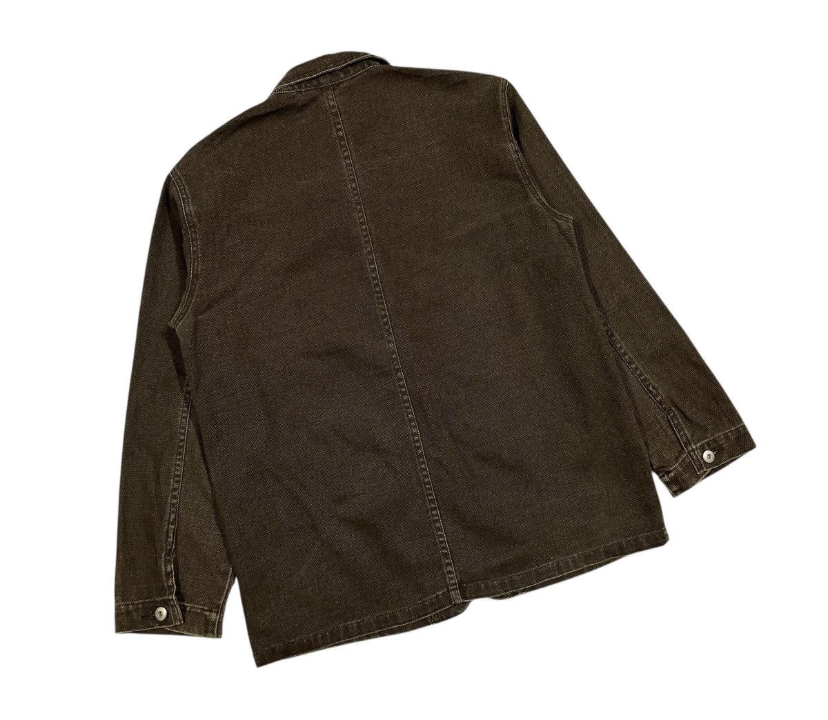 If Six Was Nine Vtg🔥Amore Puro Canvas Brown Chore Workers Jacket Size US M / EU 48-50 / 2 - 10 Thumbnail