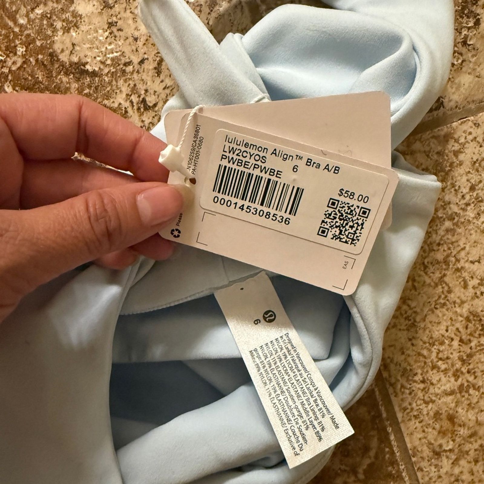 Lululemon Lululemon Align A/B Women's Sports Bra Size M / US 6-8 / IT 42-44 - 3 Thumbnail