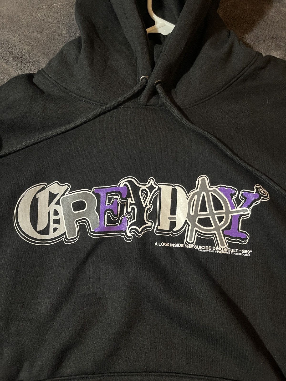G59 Records 3XL Grey Day 2023 Tour Hoodie $uicideboy$ G59 Size US XXL / EU 58 / 5 - 3 Thumbnail