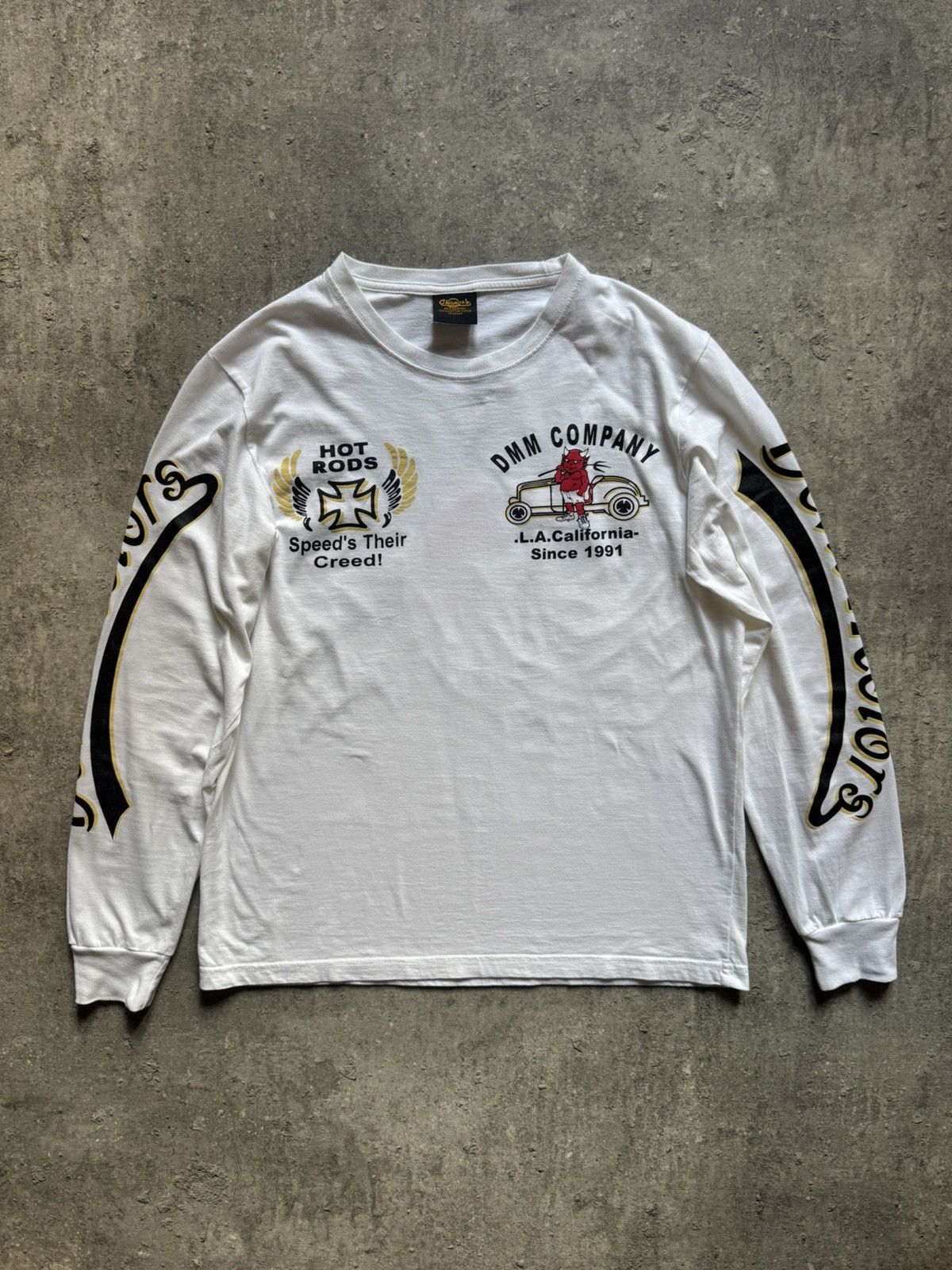 Changes Vintage Tedman Devil Motors Ted Company Hot Rod Long sleeve Size US M / EU 48-50 / 2 - 3 Thumbnail