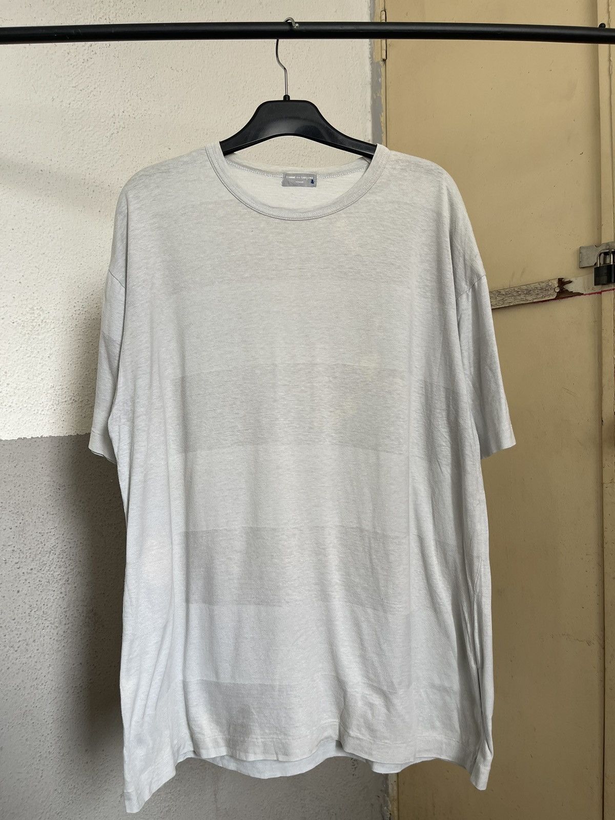 Comme des Garcons Homme 1993 Comme Des Garcons Homme Stripe Shirt Size US L / EU 52-54 / 3 - 1 Thumbnail