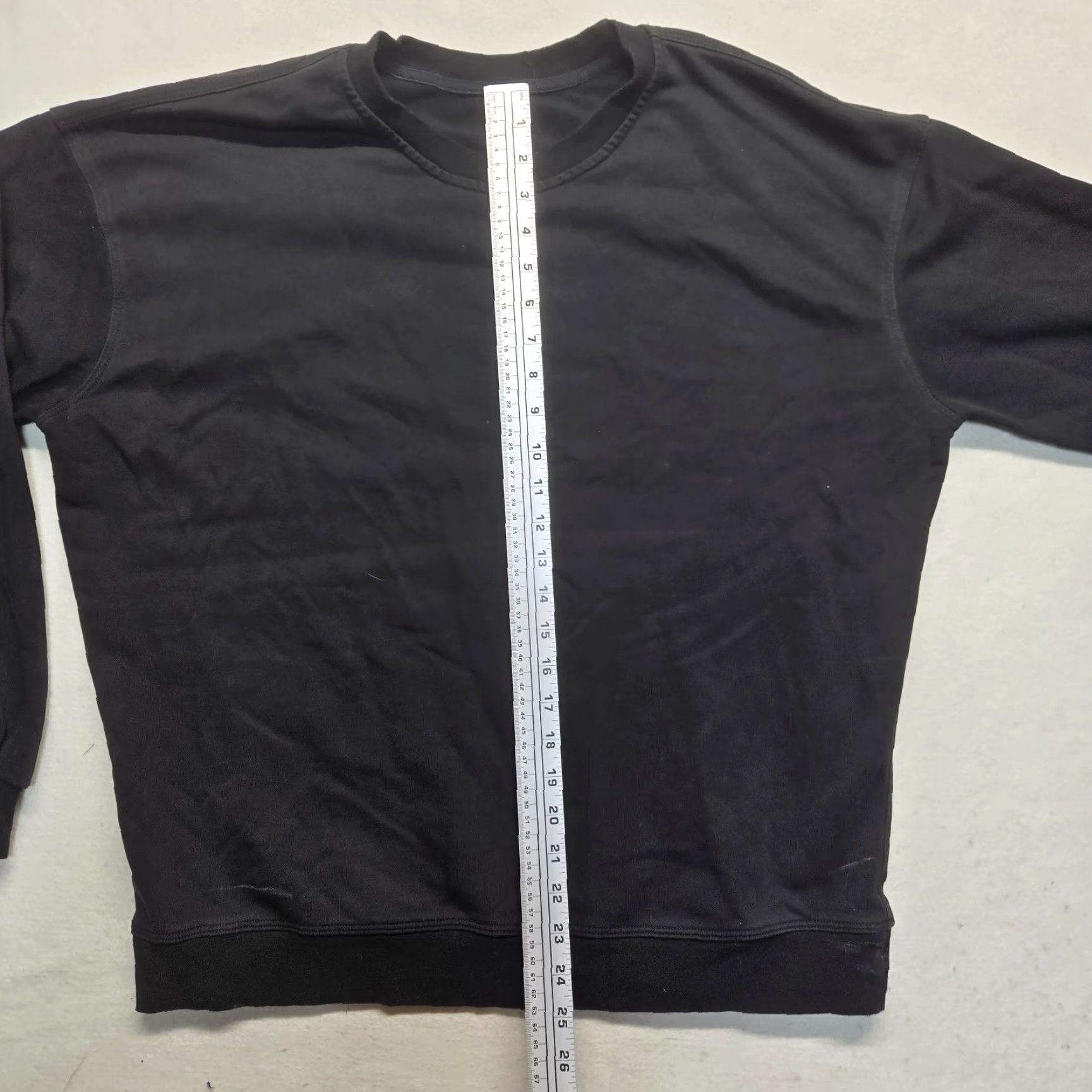 Lululemon Lululemon Women's Long Sleeve Pull-over Sweater Black Size 10 Activewear Size L / US 10 / IT 46 - 6 Thumbnail