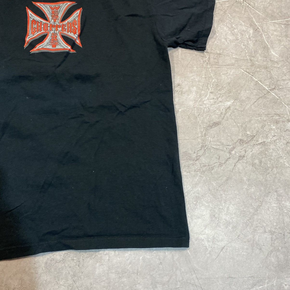 West Coast Choppers VINTAGE WEST COAST CHOPPERS DEMON BIG LOGO TEE Size US M / EU 48-50 / 2 - 11 Thumbnail