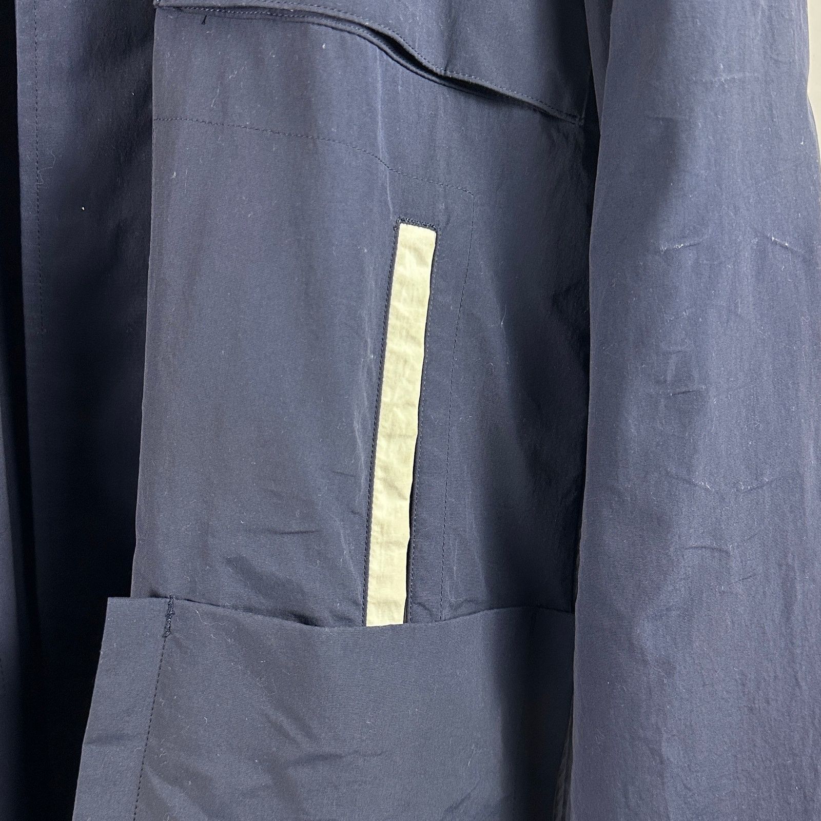 Undercover A/W01 D.A.V.F. Navy Long Coat Size US L / EU 52-54 / 3 - 5 Thumbnail