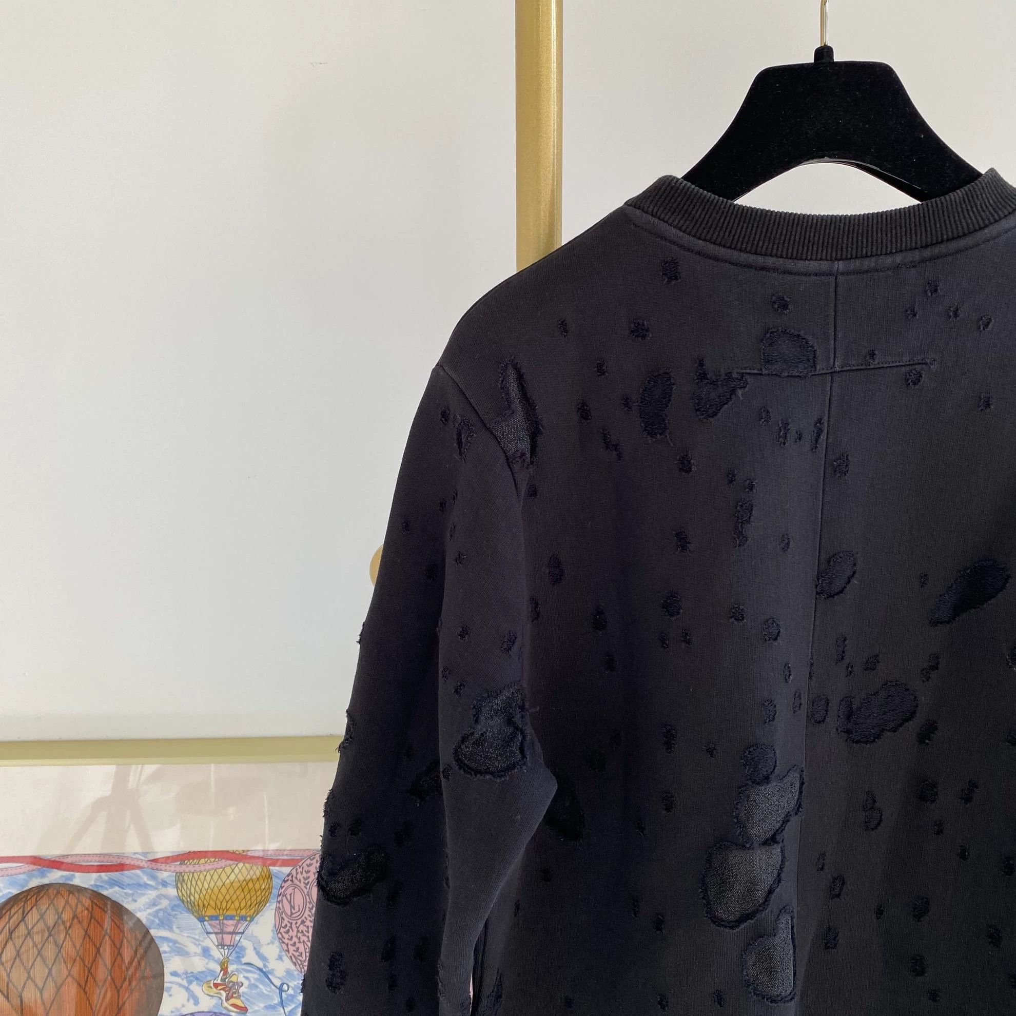 Givenchy Givenchy Black Letter Logo Sweatshirt XS Size US XS / EU 42 / 0 - 5 Thumbnail