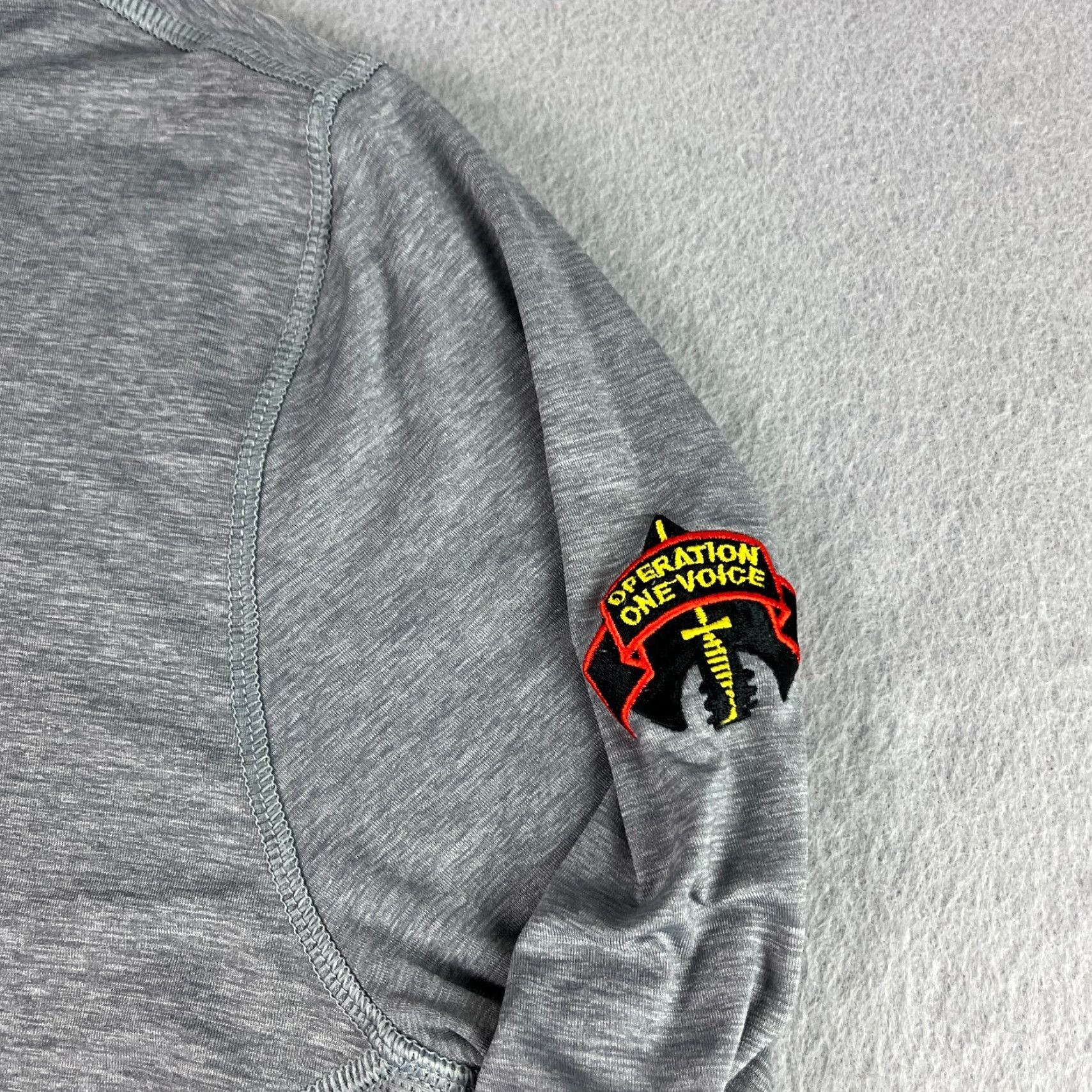 Vintage Greyson Mens Small Gray 1/4 Zip Pullover Lightweight Golf Performance Mock Neck Shirt Size US S / EU 44-46 / 1 - 2 Thumbnail