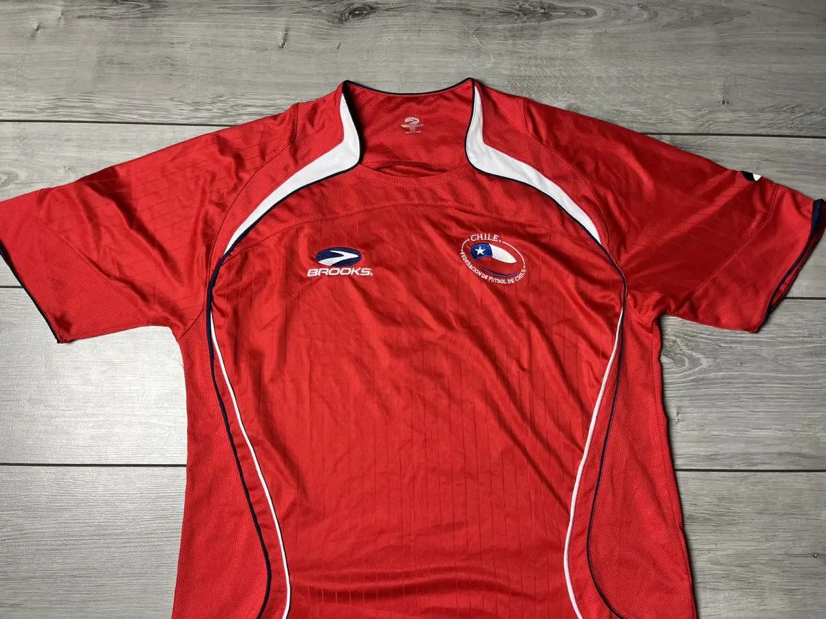 Brooks Chile home jersey 2007/2008 Rupert 8# size XLarge Size US XL / EU 56 / 4 - 3 Thumbnail