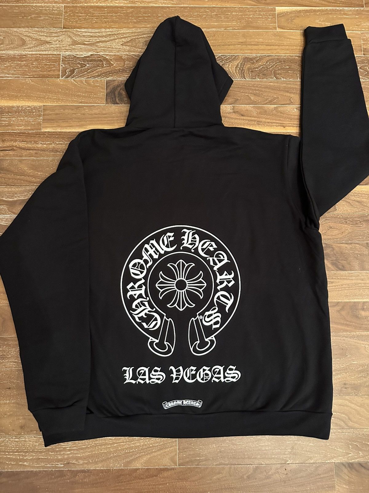◆CHROME HEARTS◆LAS VEGAS 20TH ANNIVERSARY HORSESHOE HOODIE Las Vegas 20th Anniversary Horseshoe Hoodie 
