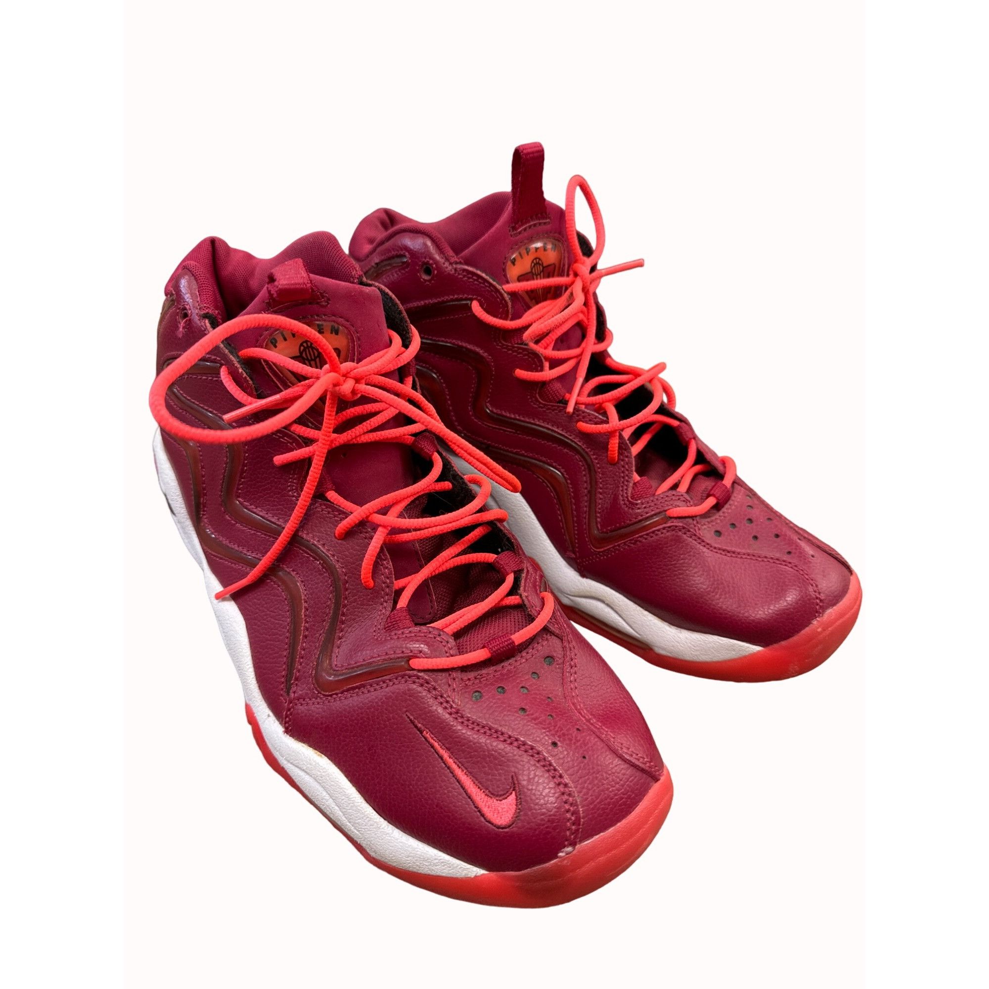 Nike Nike Air Pippen men’s red basketball sneakers shoes size 12 Size US 12 / EU 45 - 12 Thumbnail