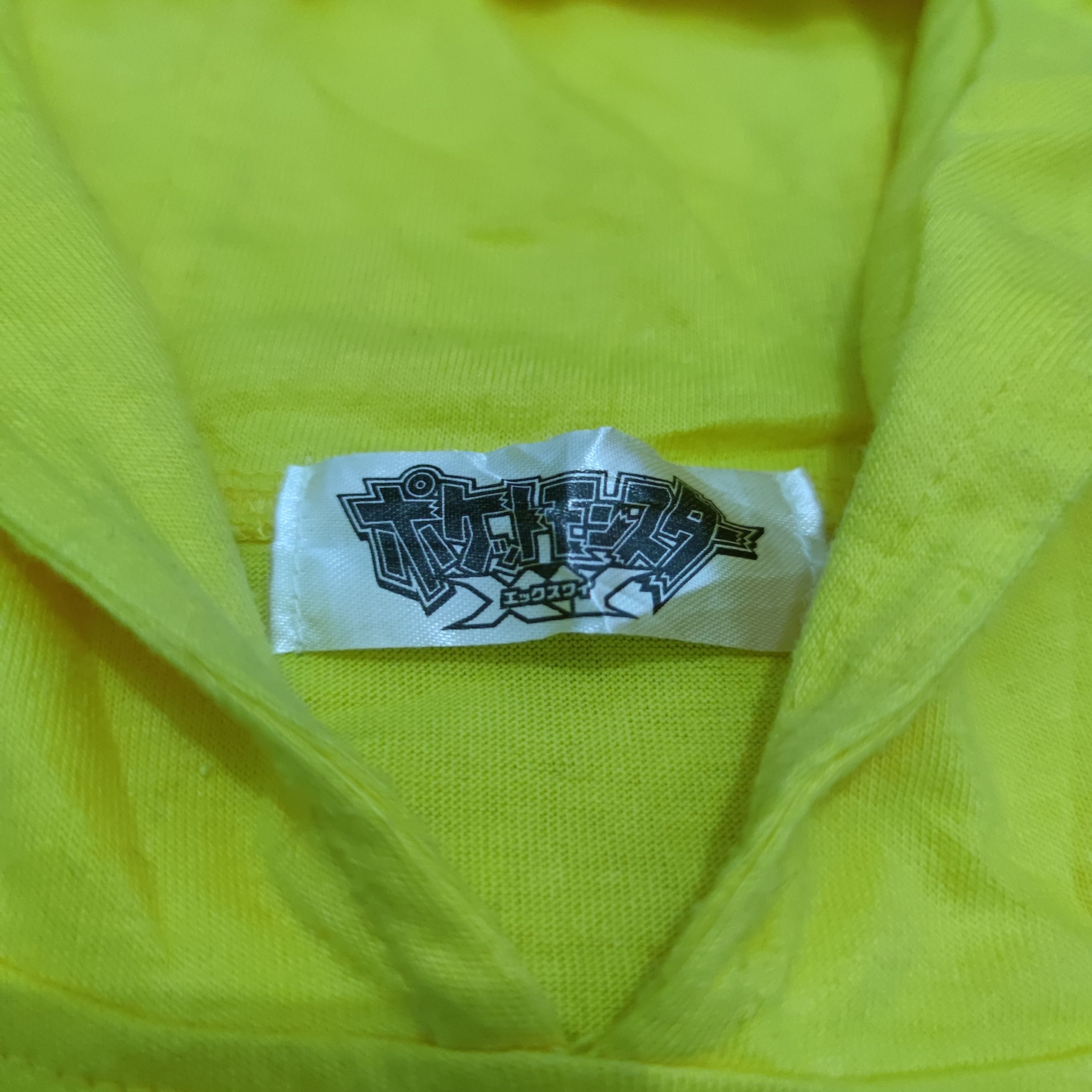 Anime × Nintendo × Pokemon Vintage Y2K Pokemon Character Design Pikachu Hoodie T Shirt Size US M / EU 48-50 / 2 - 4 Thumbnail