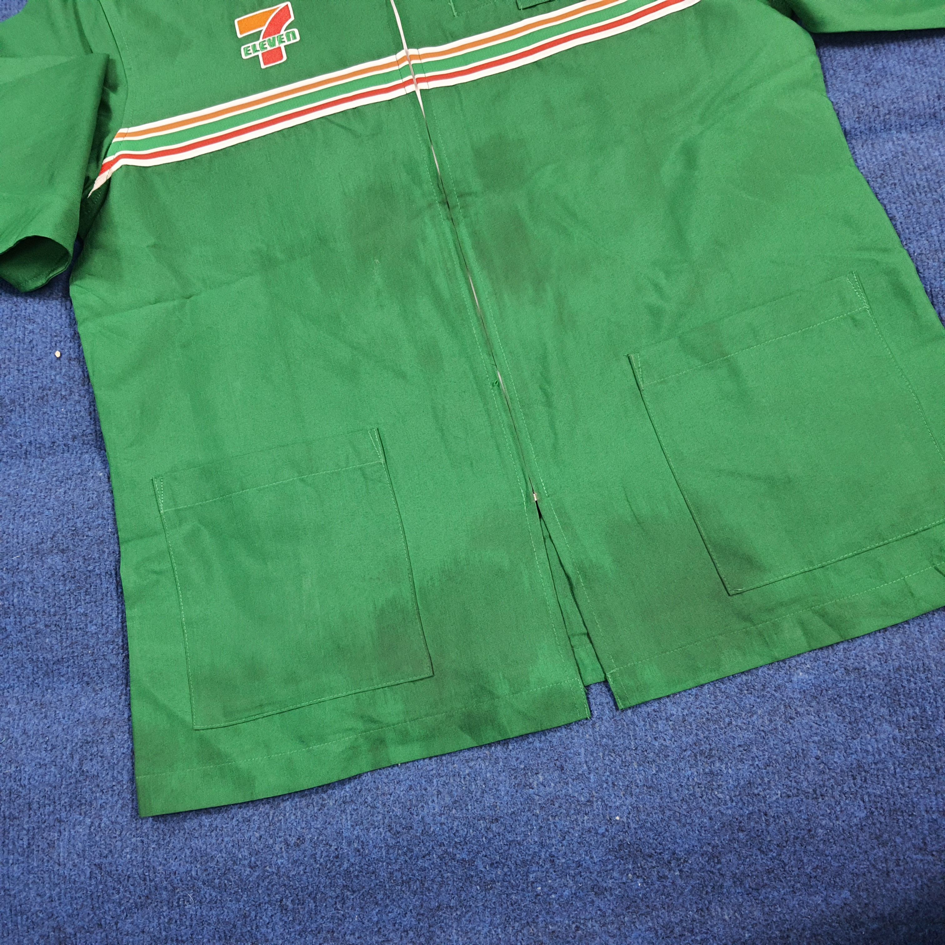 Japanese Brand Vintage 7 Eleven Japan Staff Uniform Work Jacket C299N45 Size US L / EU 52-54 / 3 - 10 Thumbnail