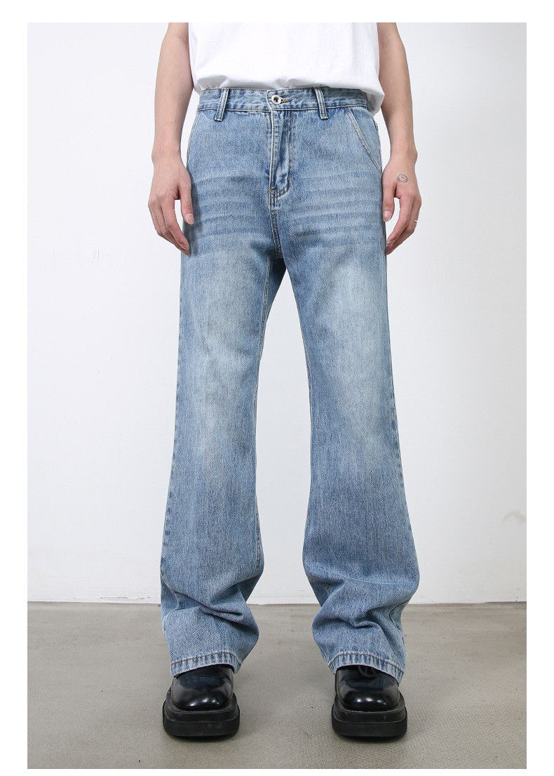 Japanese Brand High street washed blue trendy flared jeans y2k Size US 32 / EU 48 - 1 Thumbnail