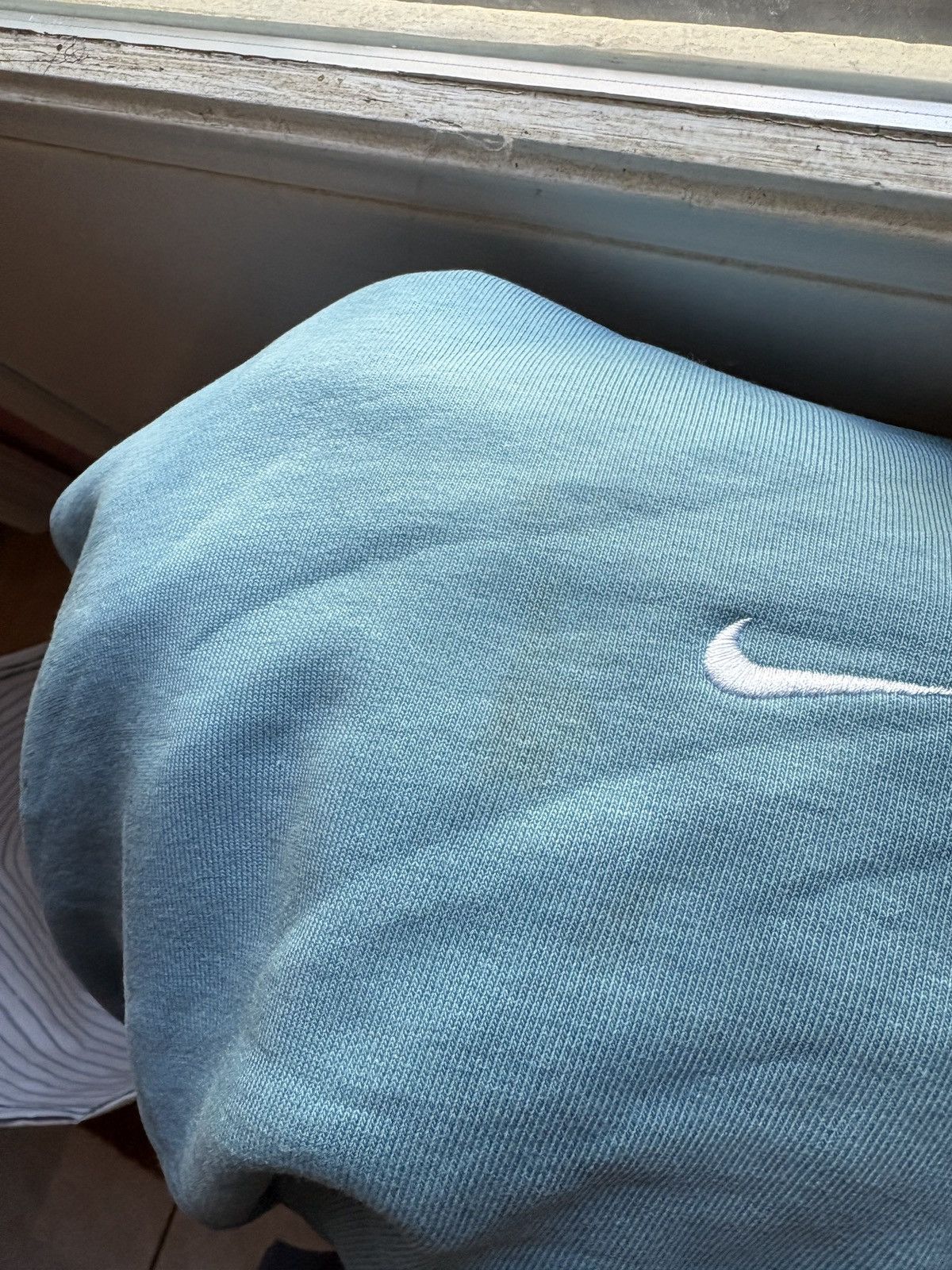 Nike Nike Lab Solo Swoosh Crewneck Sweatshirt Turquoise Medium Size US M / EU 48-50 / 2 - 5 Thumbnail