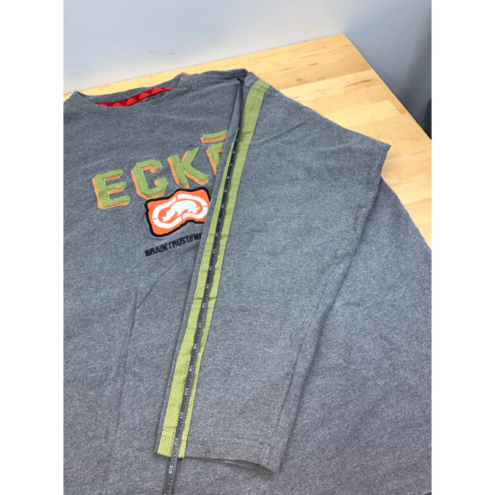 Ecko Unltd. VINTAGE Ecko Unltd Long Sleeve Shirt Mens XL Gray Logo Embroidered Y2K 90s Hip Hop Shirt Mens XL Gray Logo Embroidered Vintage 90s Y2K Size US XL / EU 56 / 4 - 6 Thumbnail