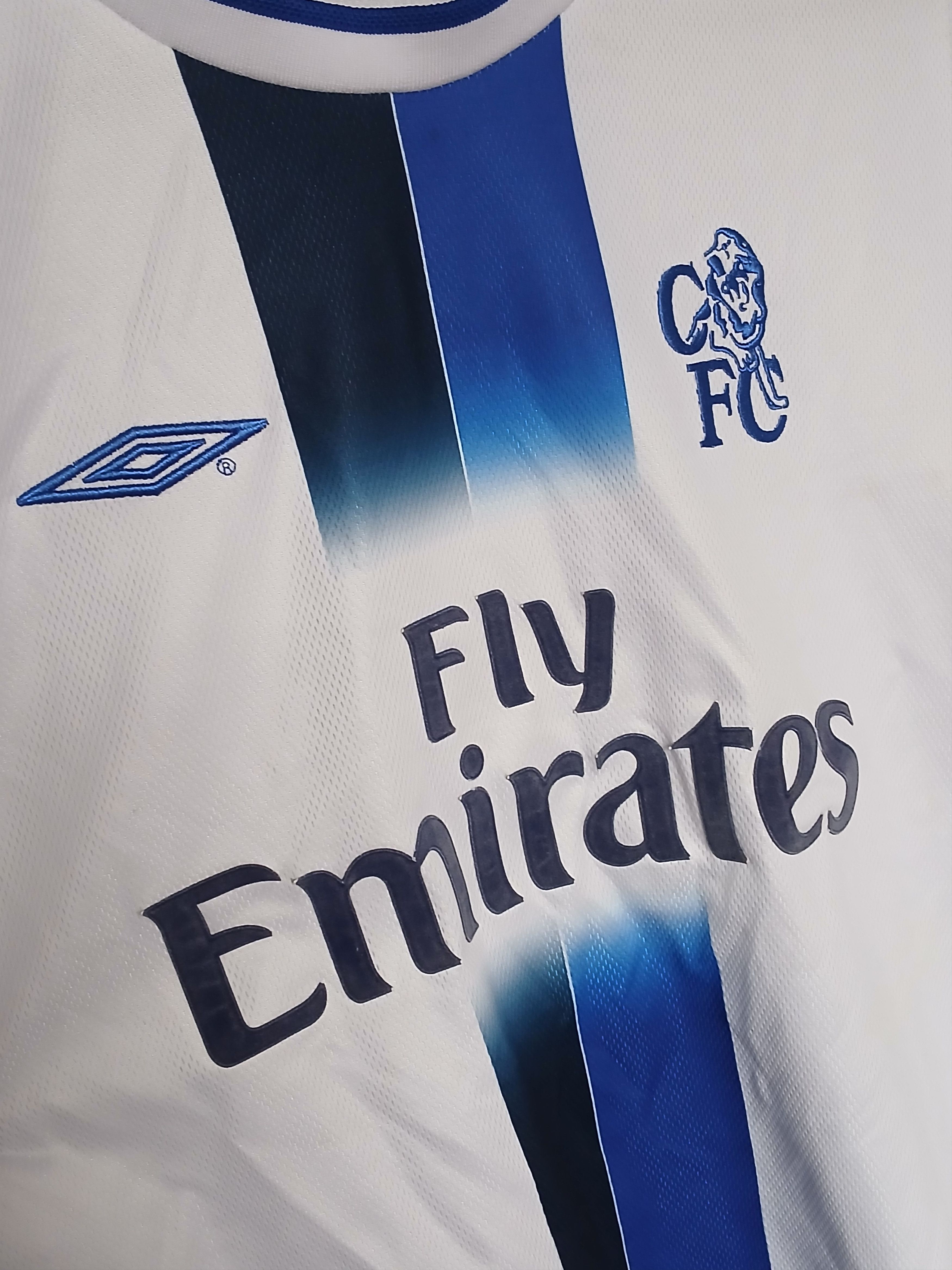 Chelsea Soccer Chelsea 2003/2004 Away Lampard Football Jersey T-Shirt Size US XL / EU 56 / 4 - 4 Thumbnail