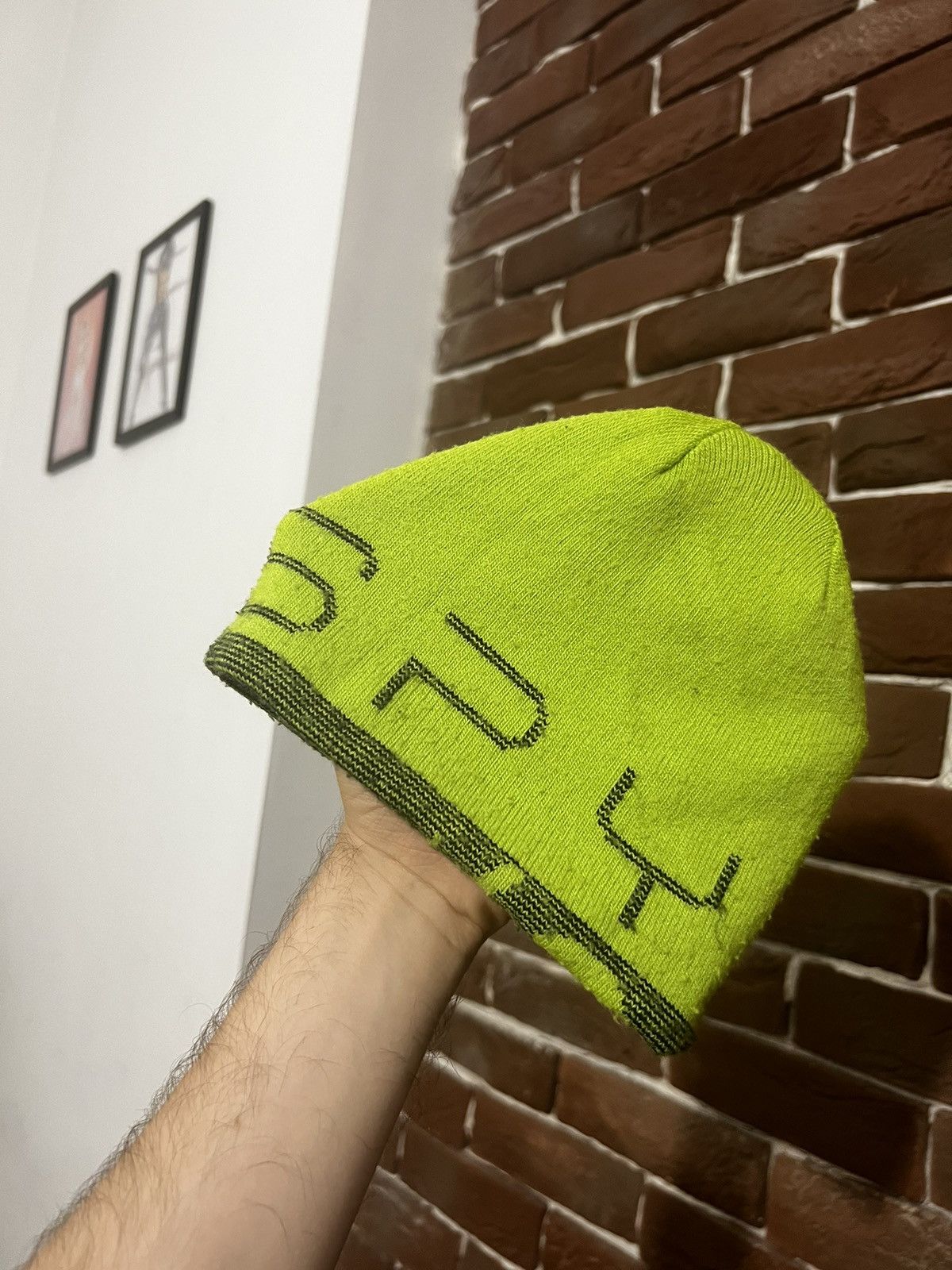 Spyder Vintage Y2k Spyder Spiderweb Spider Beanie Alternative Hype Size ONE SIZE - 3 Thumbnail