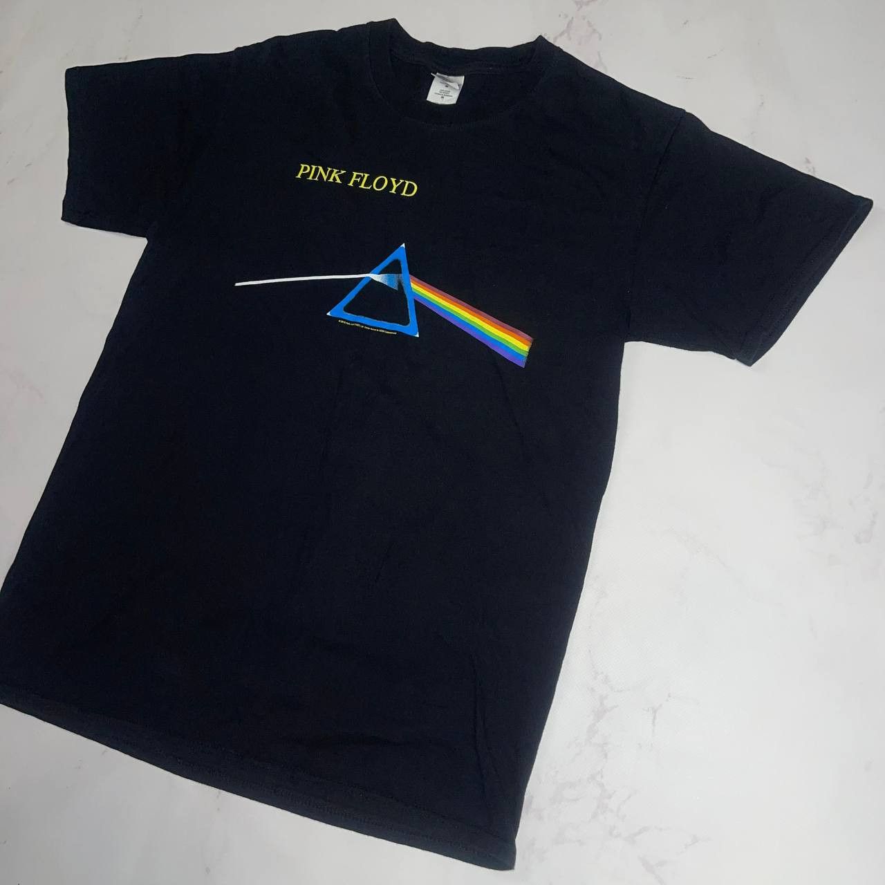 Vintage Vintage Pink Floyd Dark Side of the Moon Black T-Shirt sizeM Size US M / EU 48-50 / 2 - 3 Thumbnail