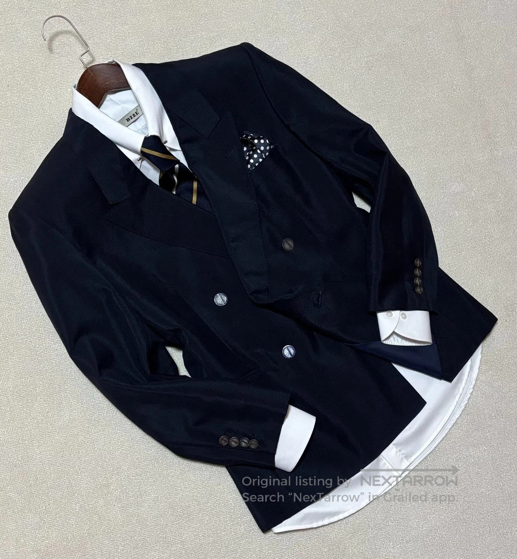 Dior Dior Men's Double-Breasted Wool Suit. Size US M / EU 48-50 / 2 - 1 Thumbnail