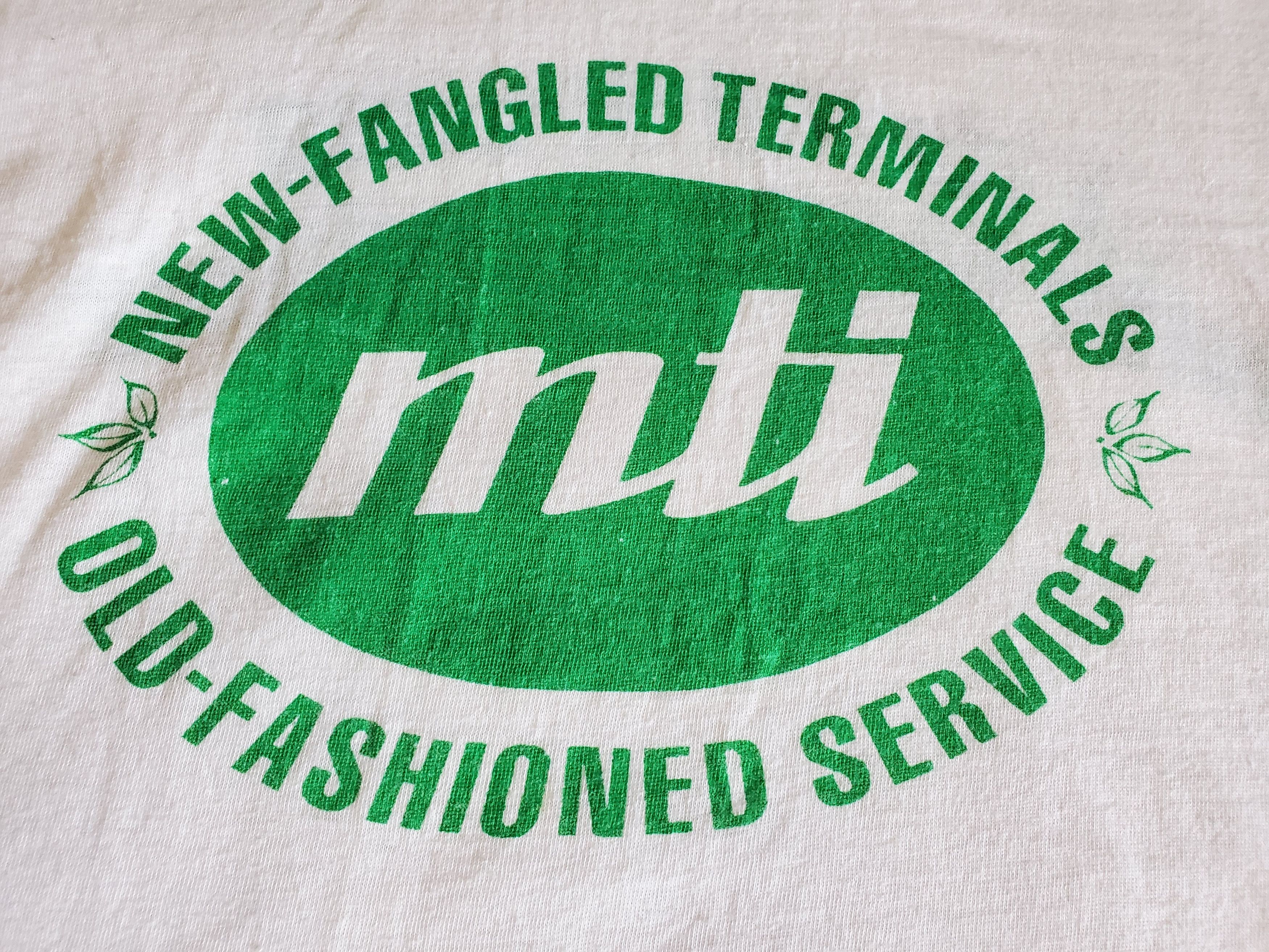 Vintage MTI airport vintage t-shirt 80s Size US M / EU 48-50 / 2 - 2 Thumbnail
