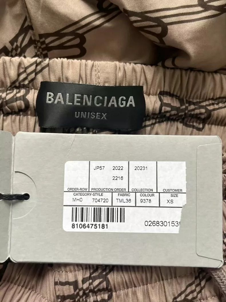 Balenciaga Balenciaga size XS Letter Logo Full Print Straight Leg Cas Size US 27 - 4 Thumbnail