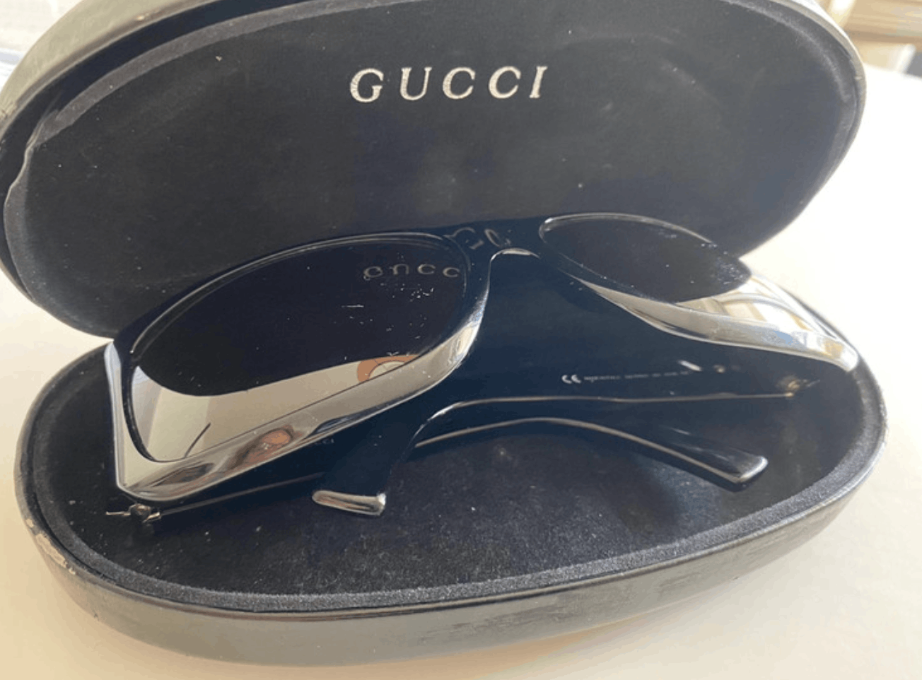 Gucci Gucci Sunglasses 1998 Mask Shield Sport Bike Pop Vintage Size ONE SIZE - 3 Thumbnail