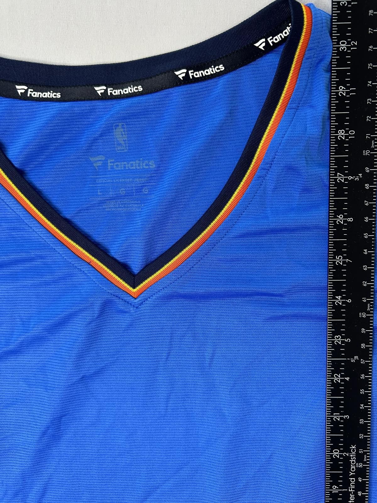 Other Fanatics OKC Blank Basketball Jersey Large Oklahoma NBA Size US L / EU 52-54 / 3 - 3 Thumbnail