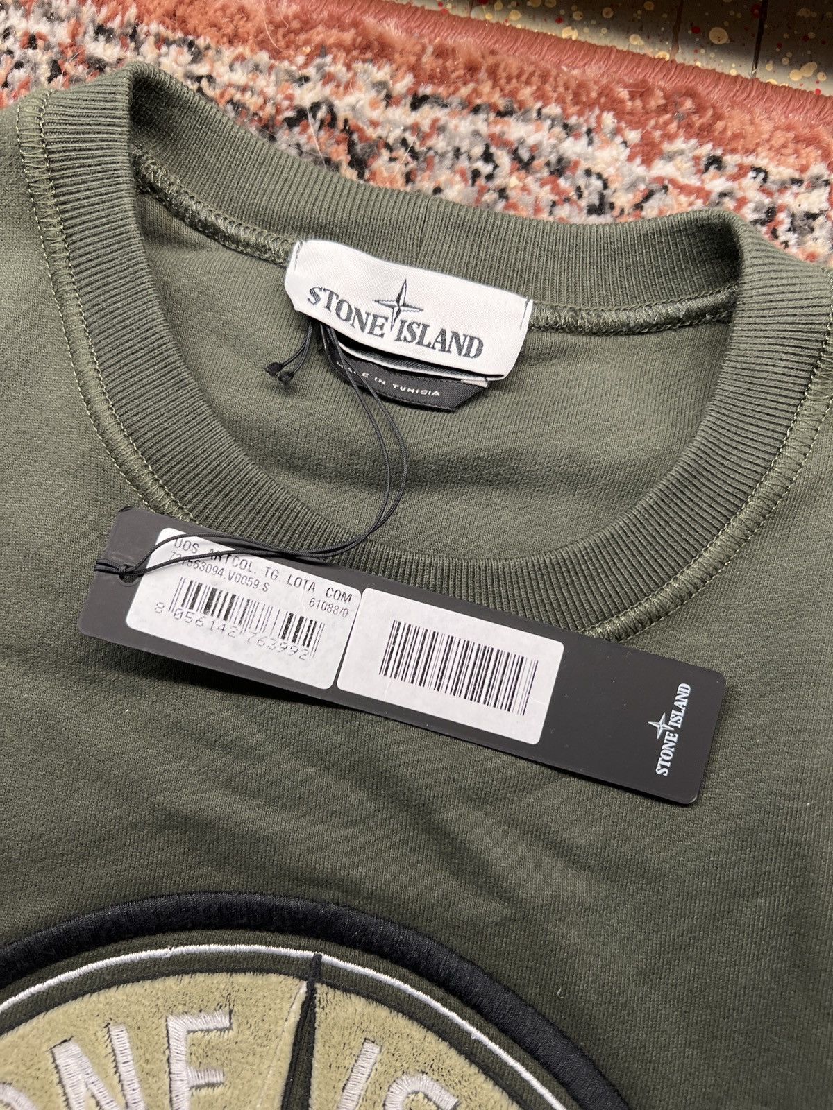 Stone Island NWT Embroidered Stone Island Sweatshirt Size US S / EU 44-46 / 1 - 2 Thumbnail