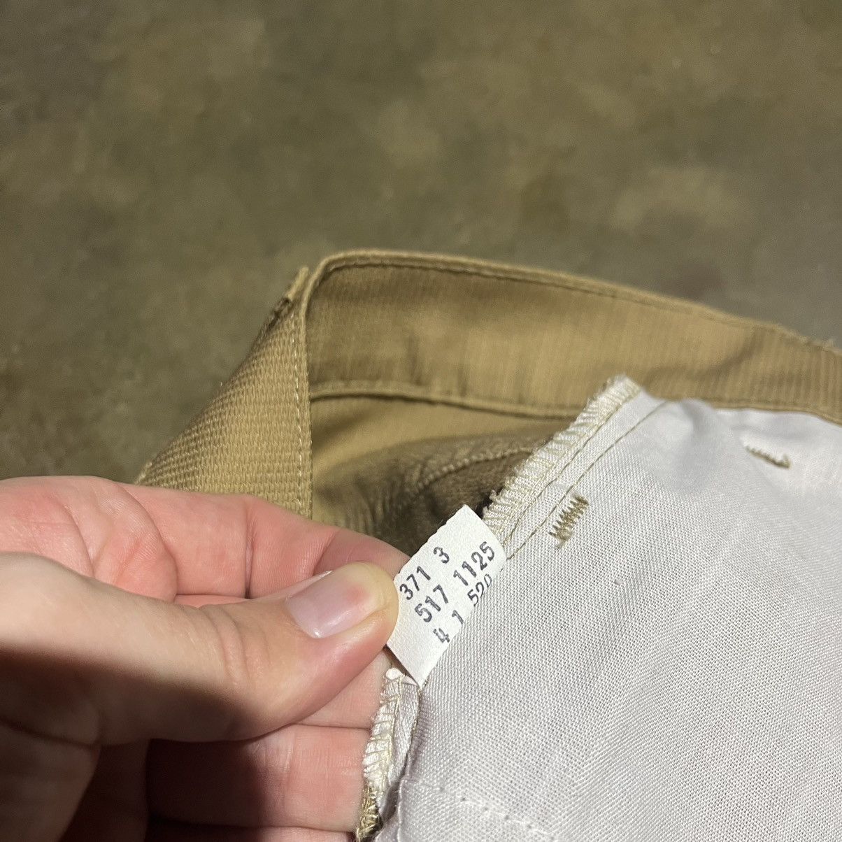 Levi's × Vintage Vintage 70s Levi’s 517 Tan Sta-Prest Flared Pants 38x30 Size US 38 / EU 54 - 6 Thumbnail