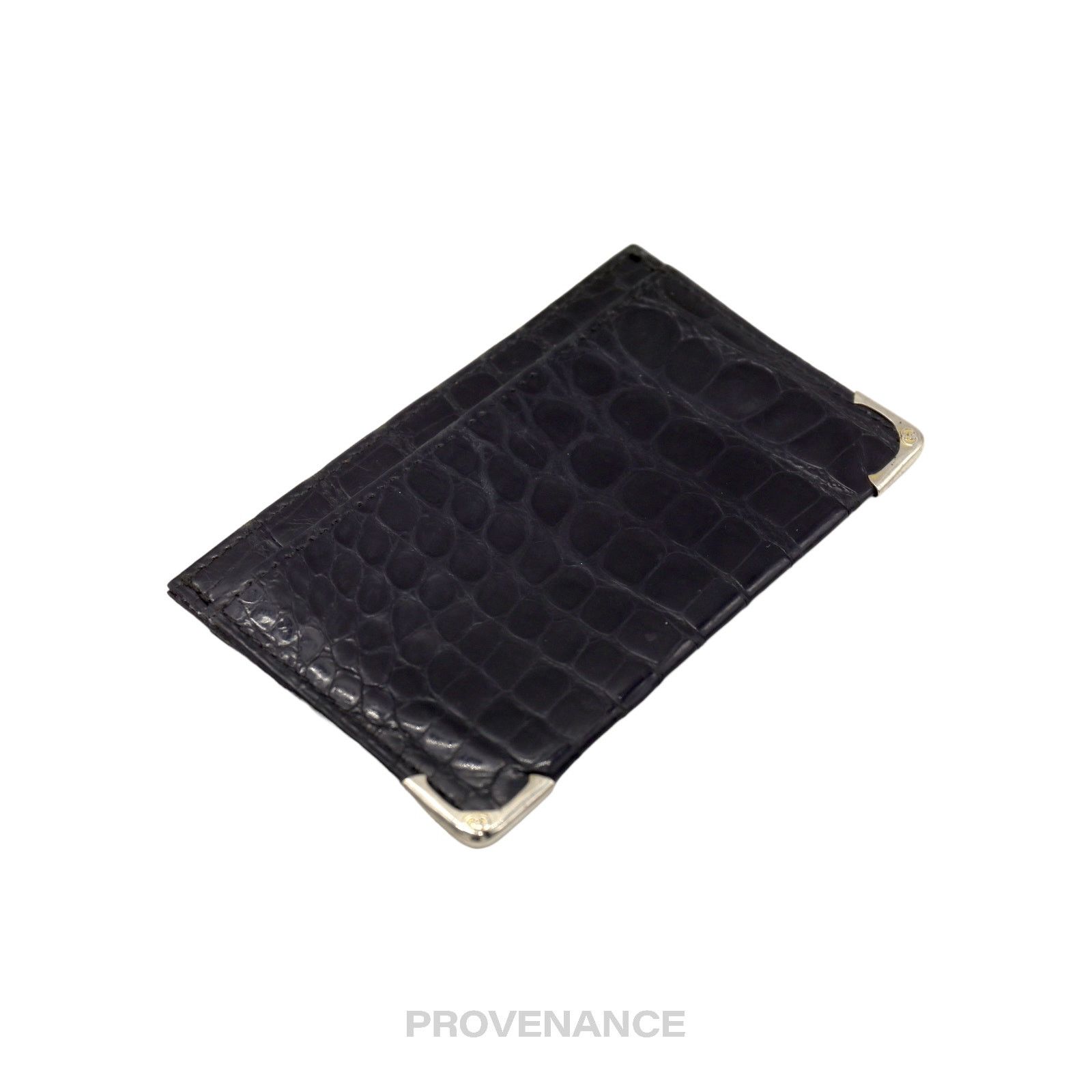 Gucci 🔴 Gucci Card Holder Wallet - Crocodile Leather Size ONE SIZE - 5 Thumbnail