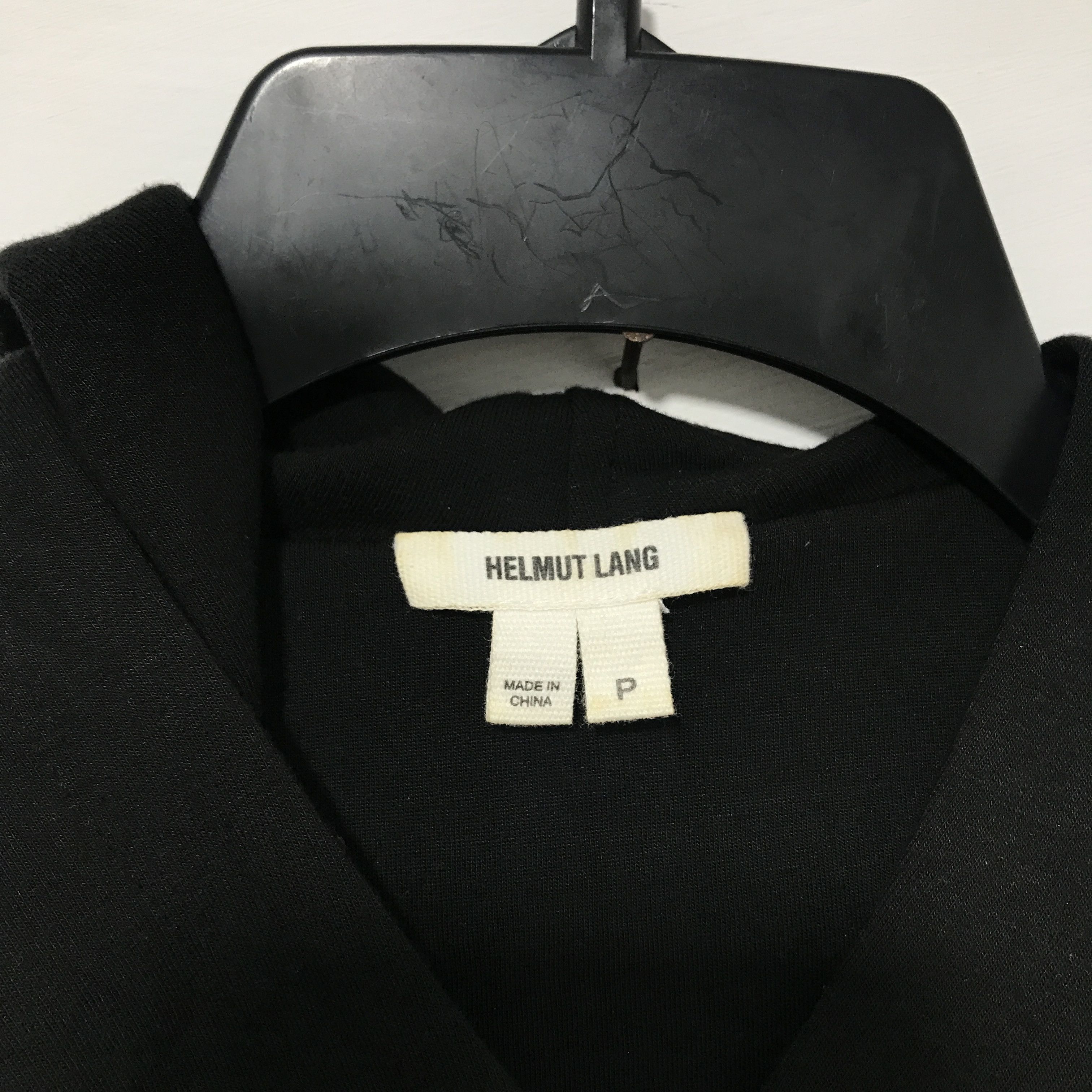 Helmut Lang HELMUT LANG ASYMETRYCAL HOODIE BLACK Size M / US 6-8 / IT 42-44 - 3 Thumbnail