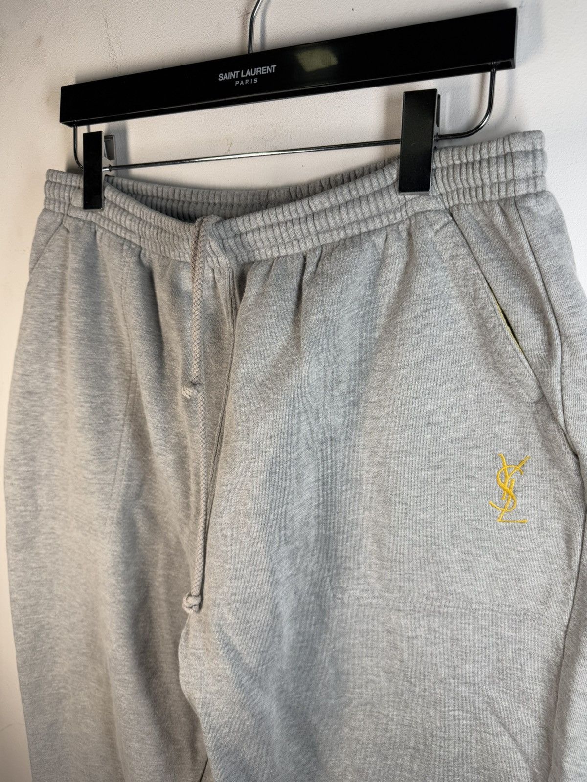 Yves Saint Laurent L size YSL Joggers Cotton YSL Sweatpants Grey YSL Pants Size US 36 / EU 52 - 11 Thumbnail