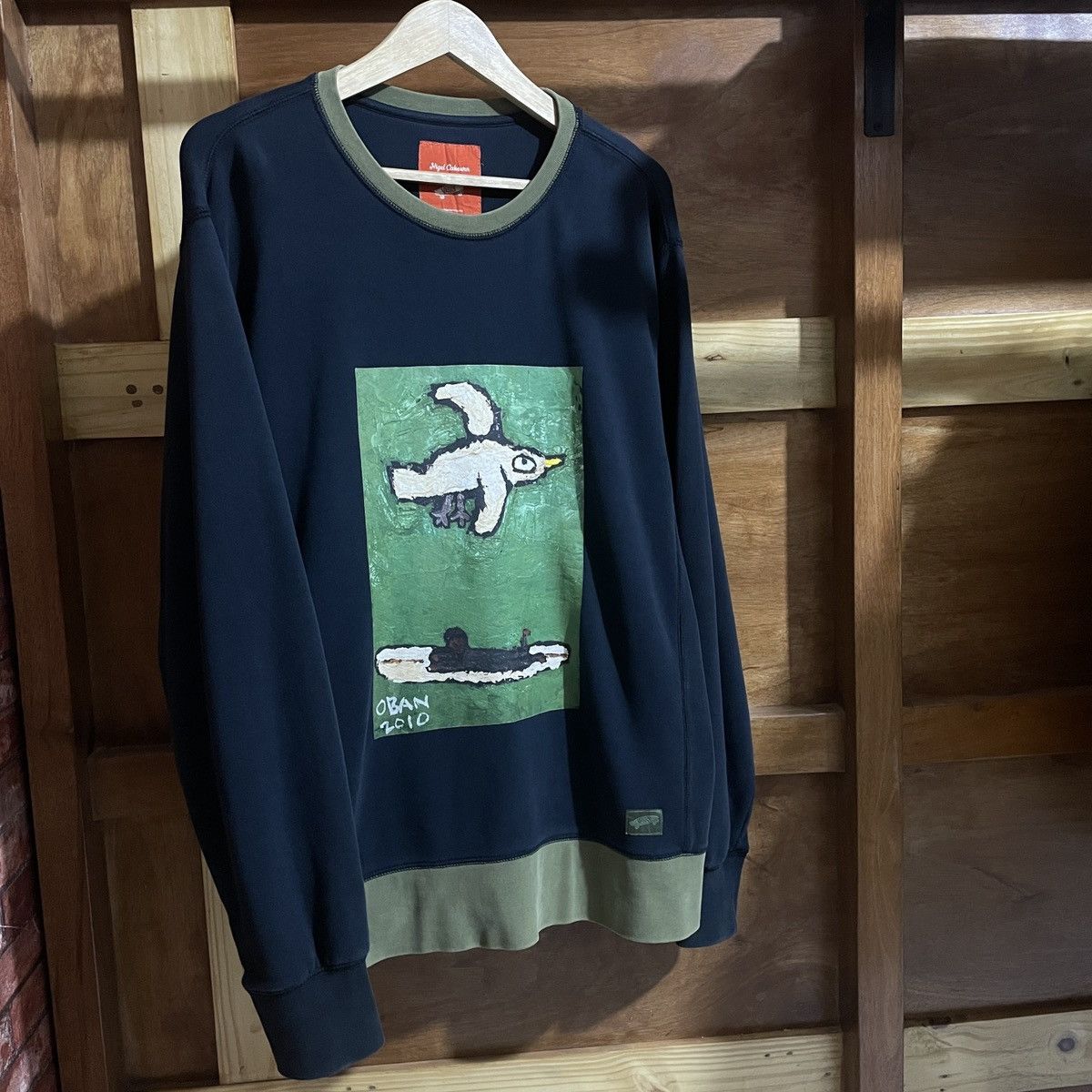 Vans Vans x Nigel Cabourn Anthracite Sweatshirt Size US L / EU 52-54 / 3 - 1 Thumbnail