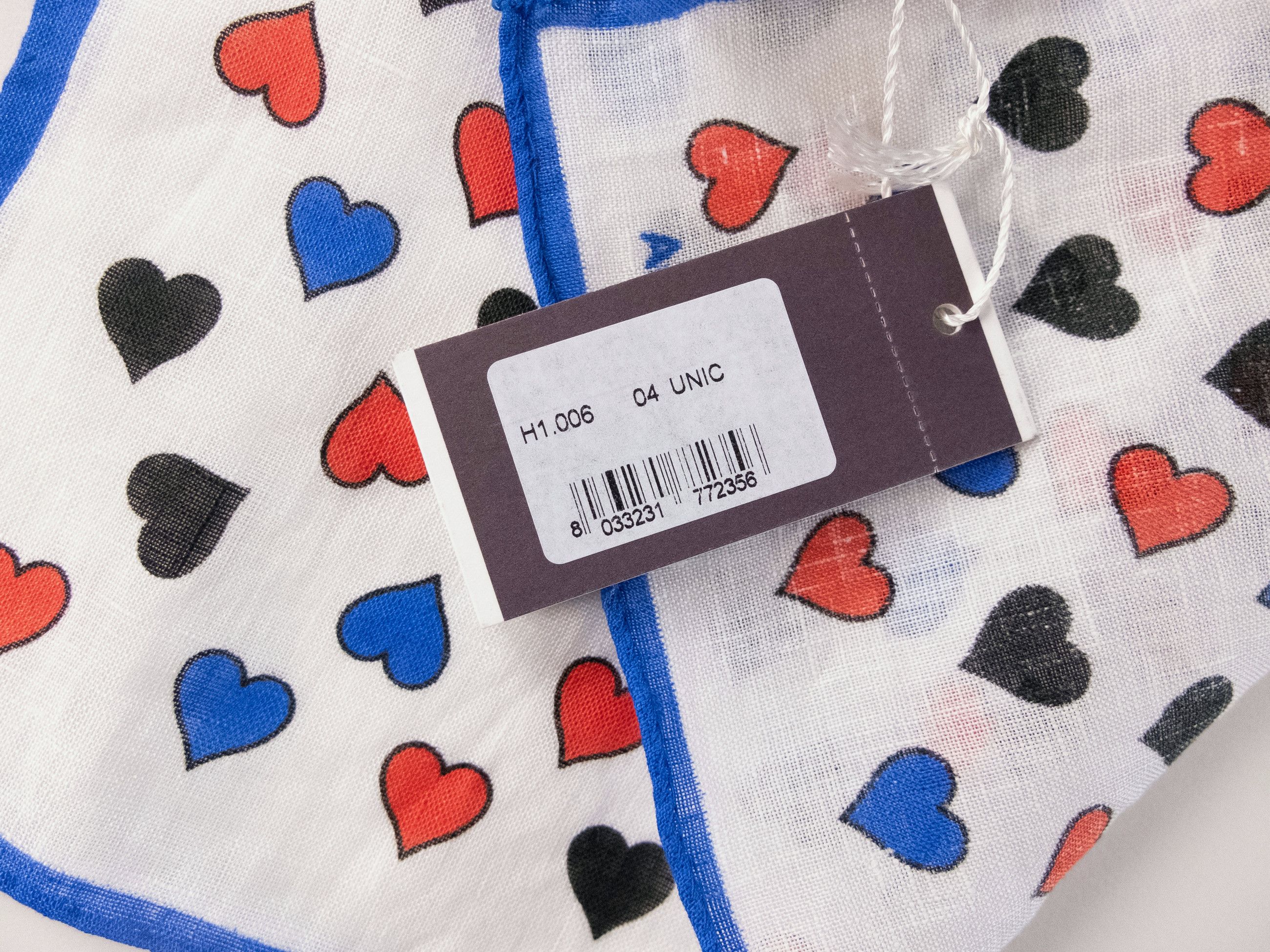 Other RODA 3 x hand made linen paisley heart floral pocket squares Size ONE SIZE - 9 Thumbnail