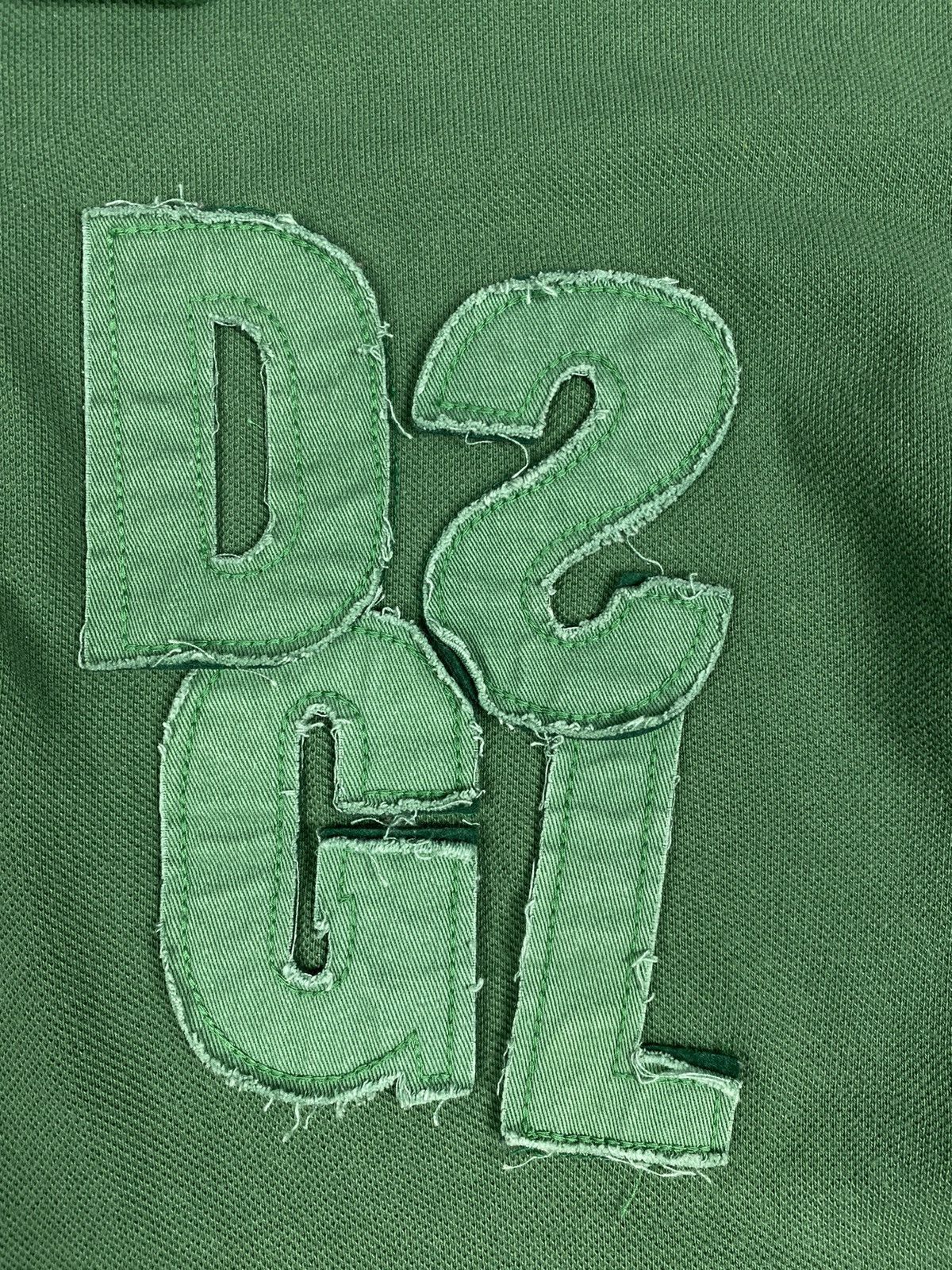 Desigual Desigual Luxury Green Long Sleeve Rugby Polo Shirt Patch Size US L / EU 52-54 / 3 - 7 Thumbnail