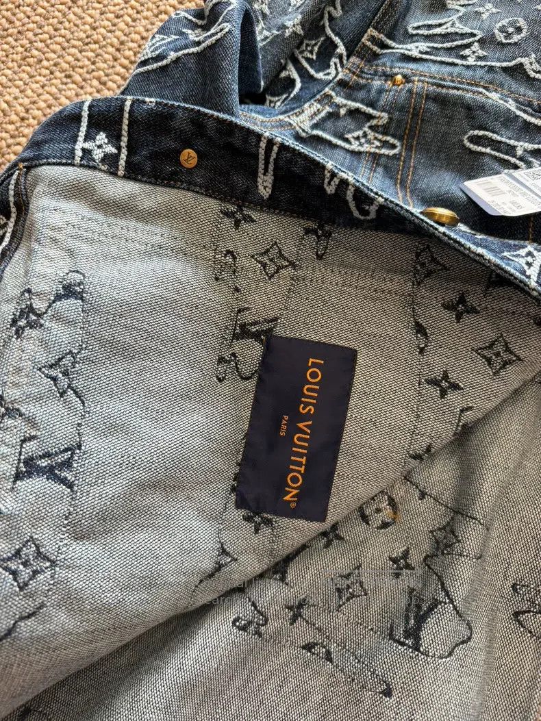 Louis Vuitton Louis Vuitton FW25 cloud jacquard patchwork long-sleeve de Size US M / EU 48-50 / 2 - 3 Thumbnail