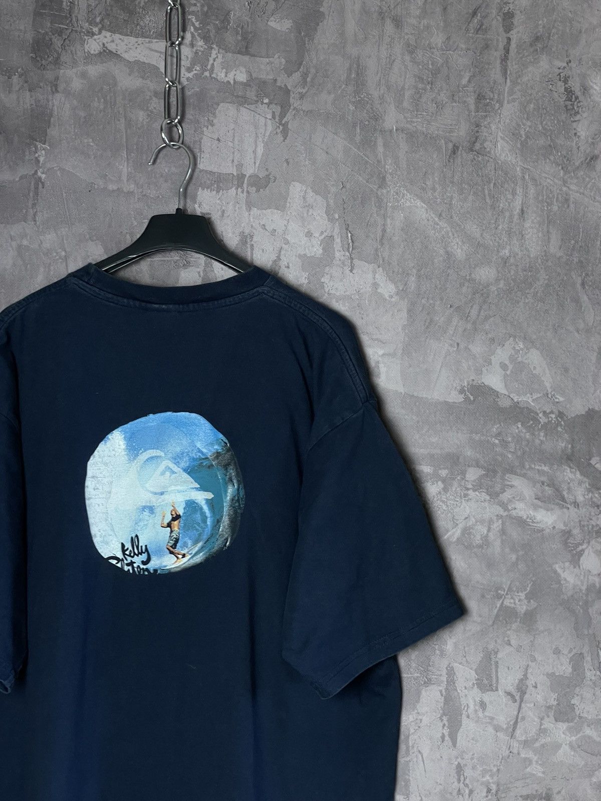 Quiksilver × Vintage Vintage 90s Quiksilver Boxy Surf Skate Big Logo T Shirt Size US XL / EU 56 / 4 - 3 Thumbnail