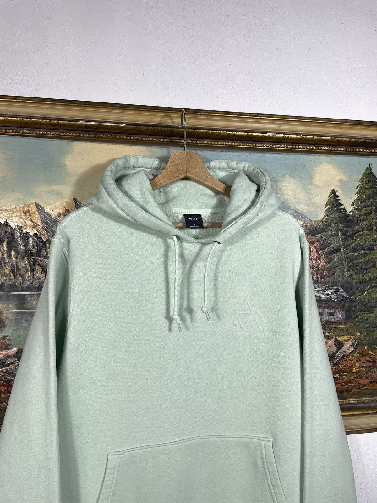 Huf × Vintage Huf Baggy Oversize Hoodie Sweatshirt Hiphop Swag Streetwear Size US M / EU 48-50 / 2 - 6 Thumbnail