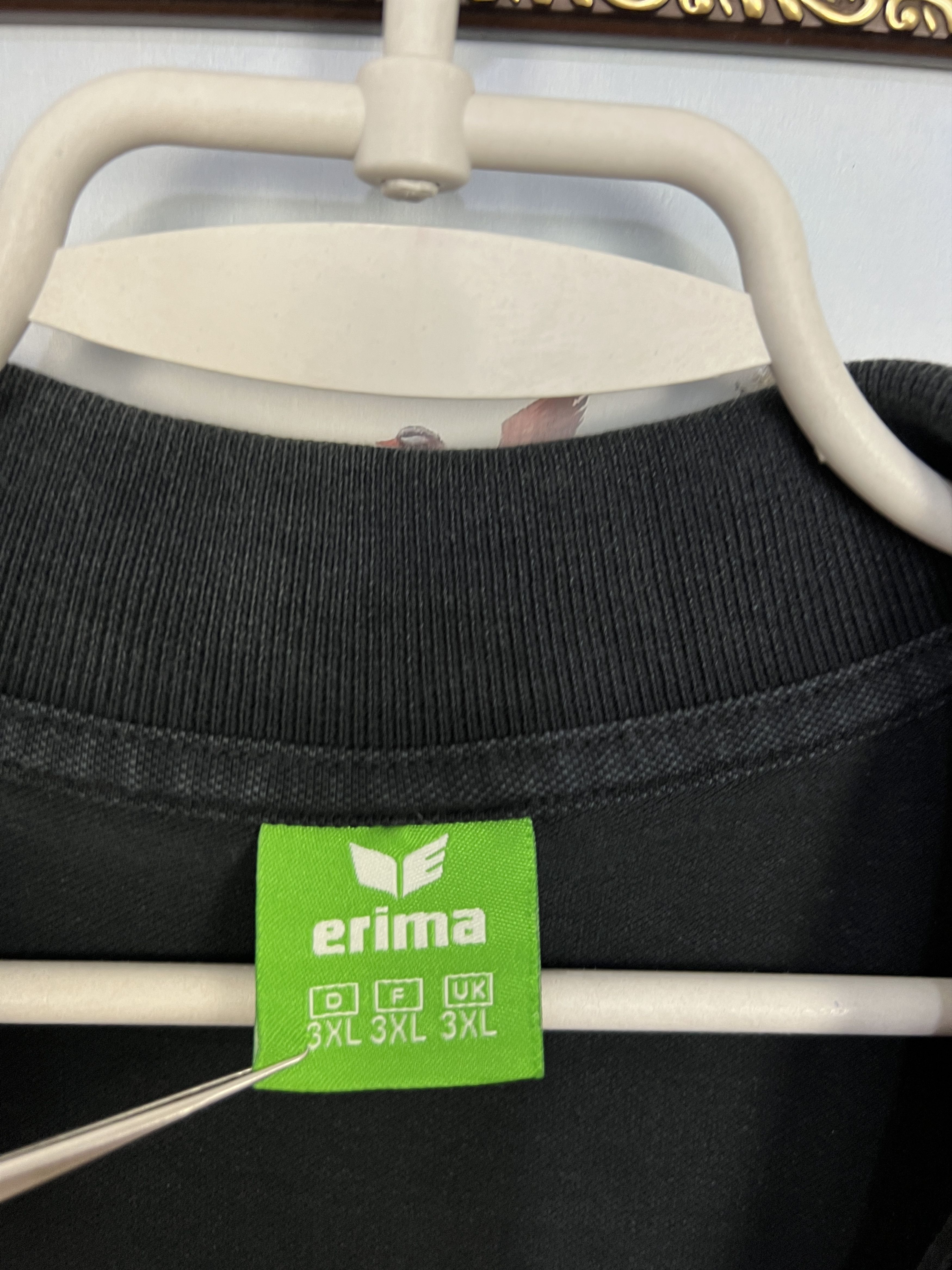 Erima Vintage Erima 1. FC Koln Football Train Black Shirt Polo 3XL Size US XXL / EU 58 / 5 - 6 Thumbnail