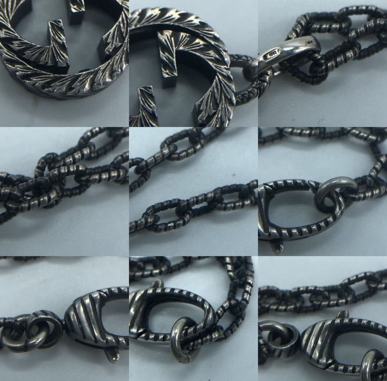 Gucci Gucci Interlocking G Pendant Necklace 925 Sterling Silver Size ONE SIZE - 8 Thumbnail