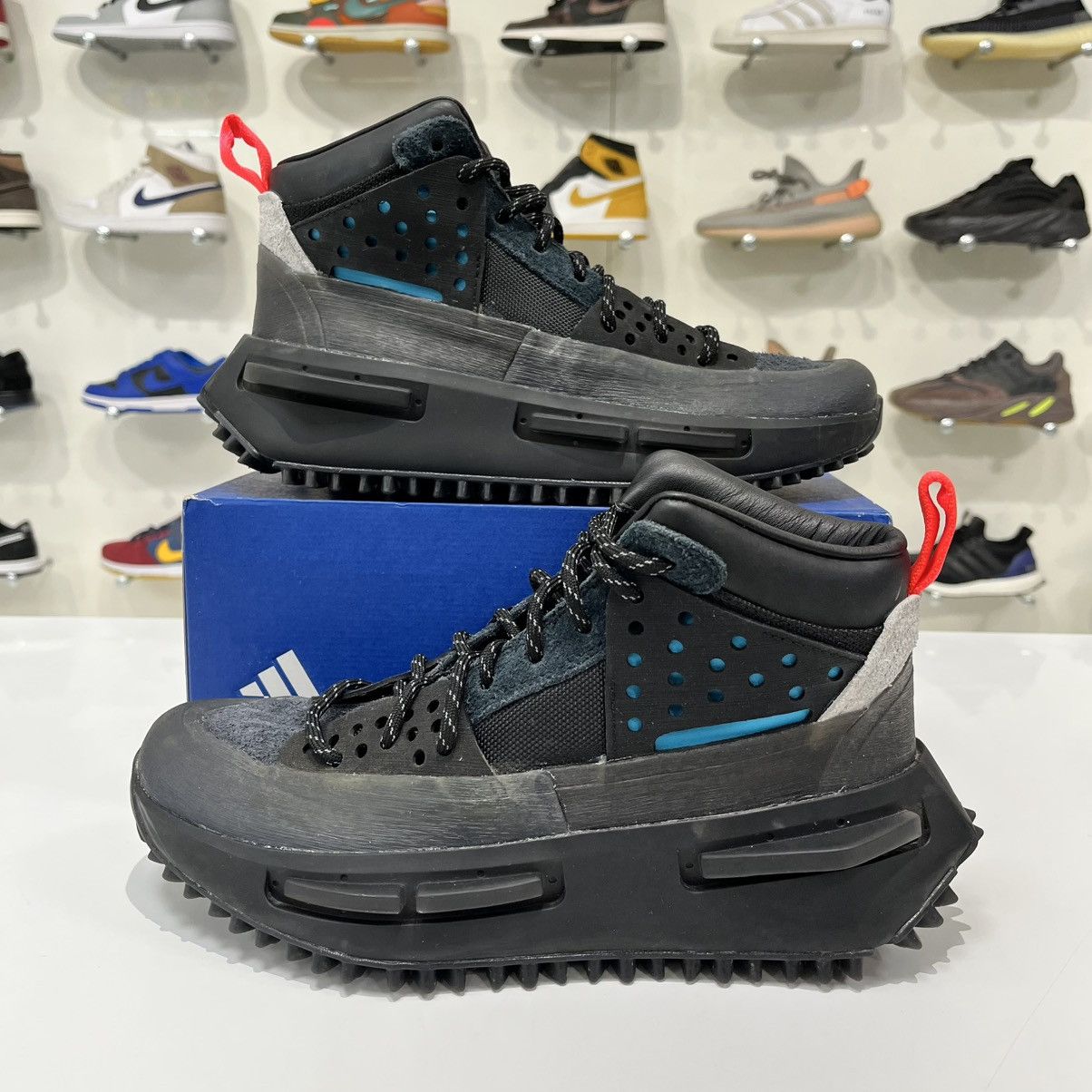 Adidas Adidas HU NMD S1 Ryat Black Size US 7.5 / EU 40-41 - 1 Thumbnail