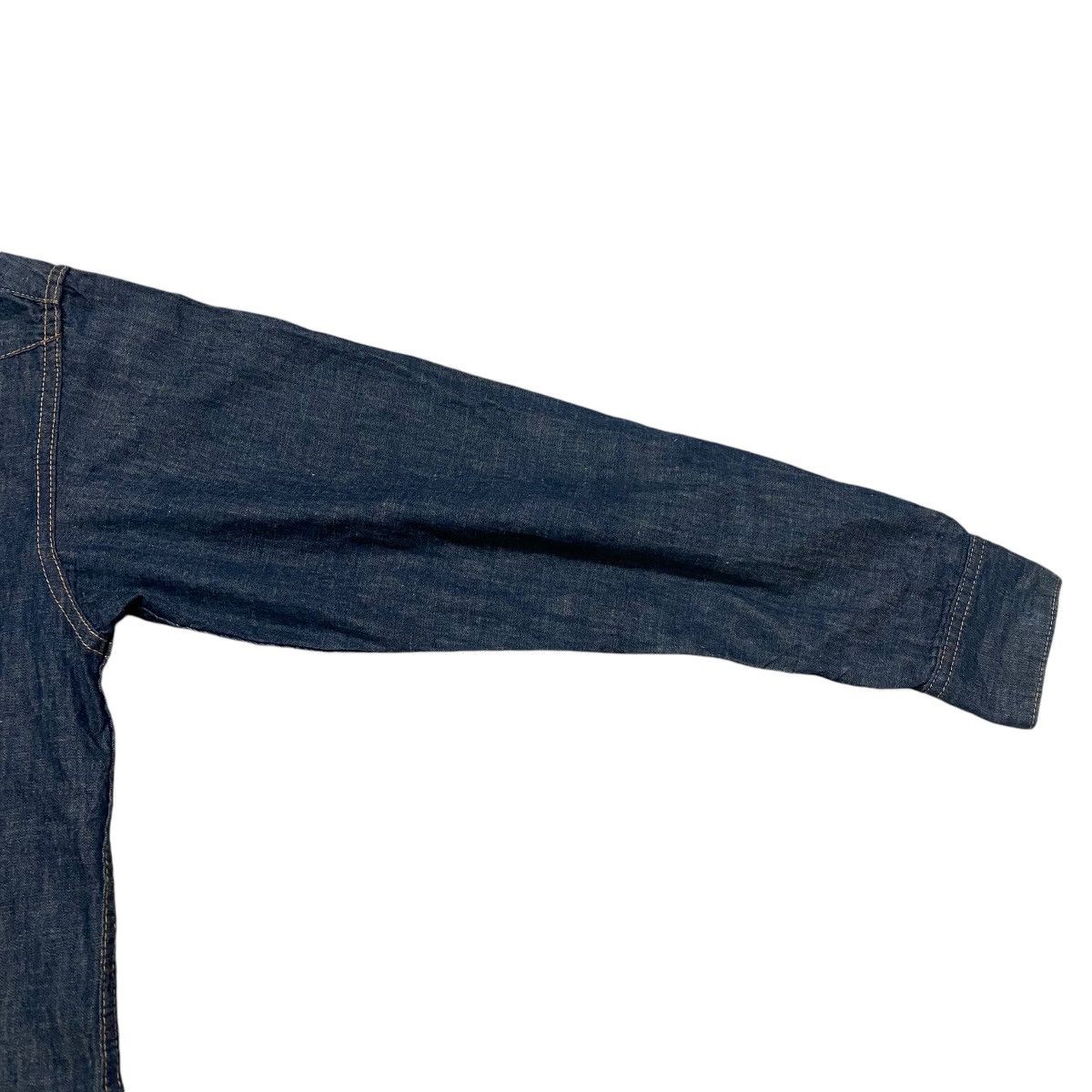 45rpm Made in Indigo Western Denim Shirt Size US XS / EU 42 / 0 - 6 Thumbnail