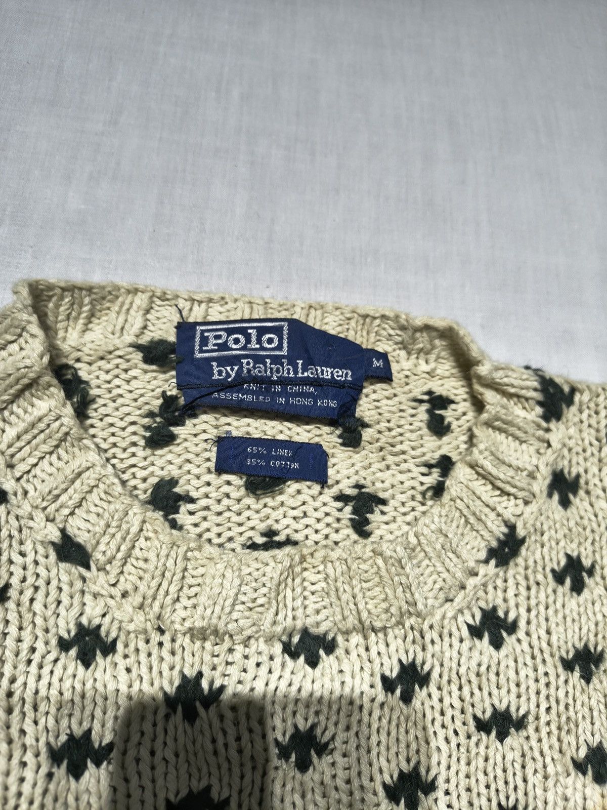 Polo Ralph Lauren POLO RALPH LAUREN NORDIC SKIING BEAR SWEATER 🐻⛷️(004) Size US S / EU 44-46 / 1 - 7 Thumbnail