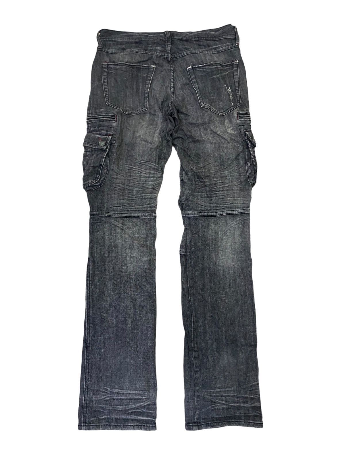 Hysteric Glamour 💥Vintage Japanese designer Edge Rupert Denim Cargo Pant Size US 32 / EU 48 - 1 Thumbnail