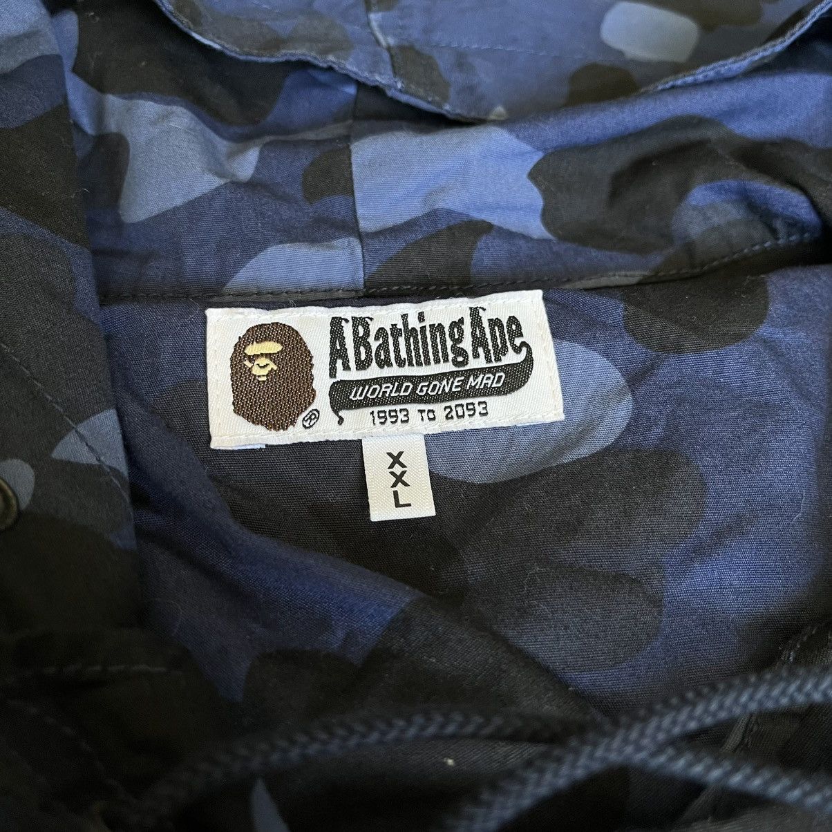 Bape Rare A Bathing Ape Bape Color Camo Mul Wide Pullover Jacket Size US XXL / EU 58 / 5 - 10 Thumbnail