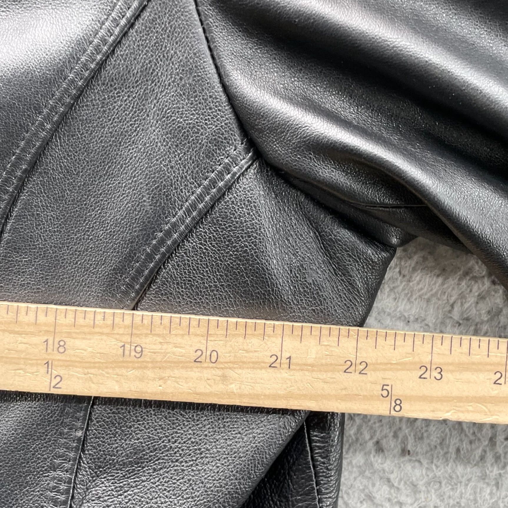 Vintage East 5th Leather Jacket Womens 1x Zip Up 90s Classic Moto Chic Streetwear Biker Size XL / US 12-14 / IT 48-50 - 5 Thumbnail