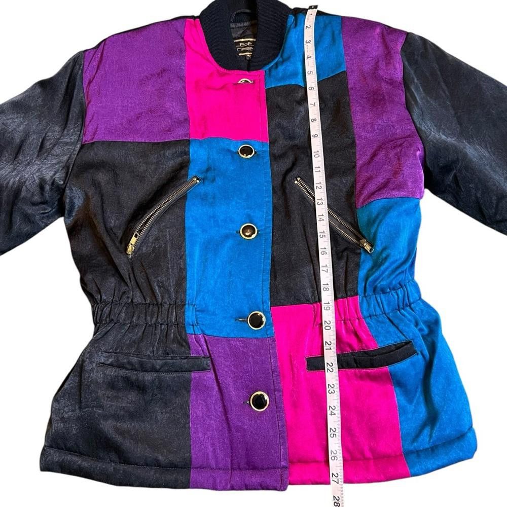 Designer Vintage Mulberry Street Womens Sz M MOD Funky 80s 90s Apres SKi Jacket Coat Size M / US 6-8 / IT 42-44 - 2 Thumbnail