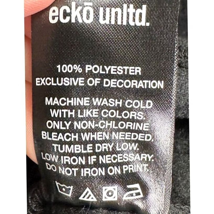 Ecko Unltd. Ecko Unltd. Hoodie Sweatshirt Mens Small Black Graphic Pullover Drawstring NEW Size US S / EU 44-46 / 1 - 5 Thumbnail