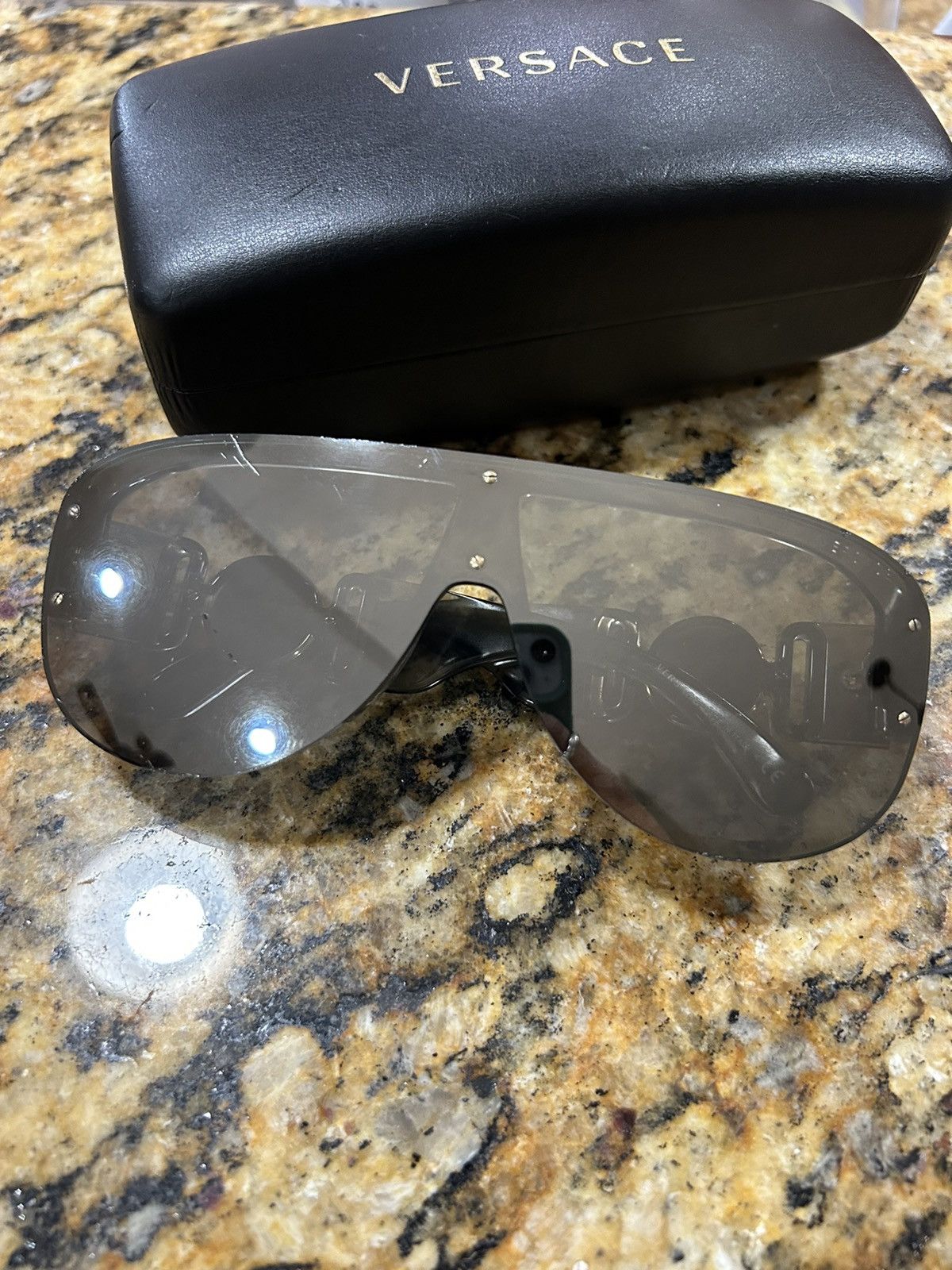 image of Italian Designers x Versace Ve 4391 311/6G Translucent in Grey, Men's