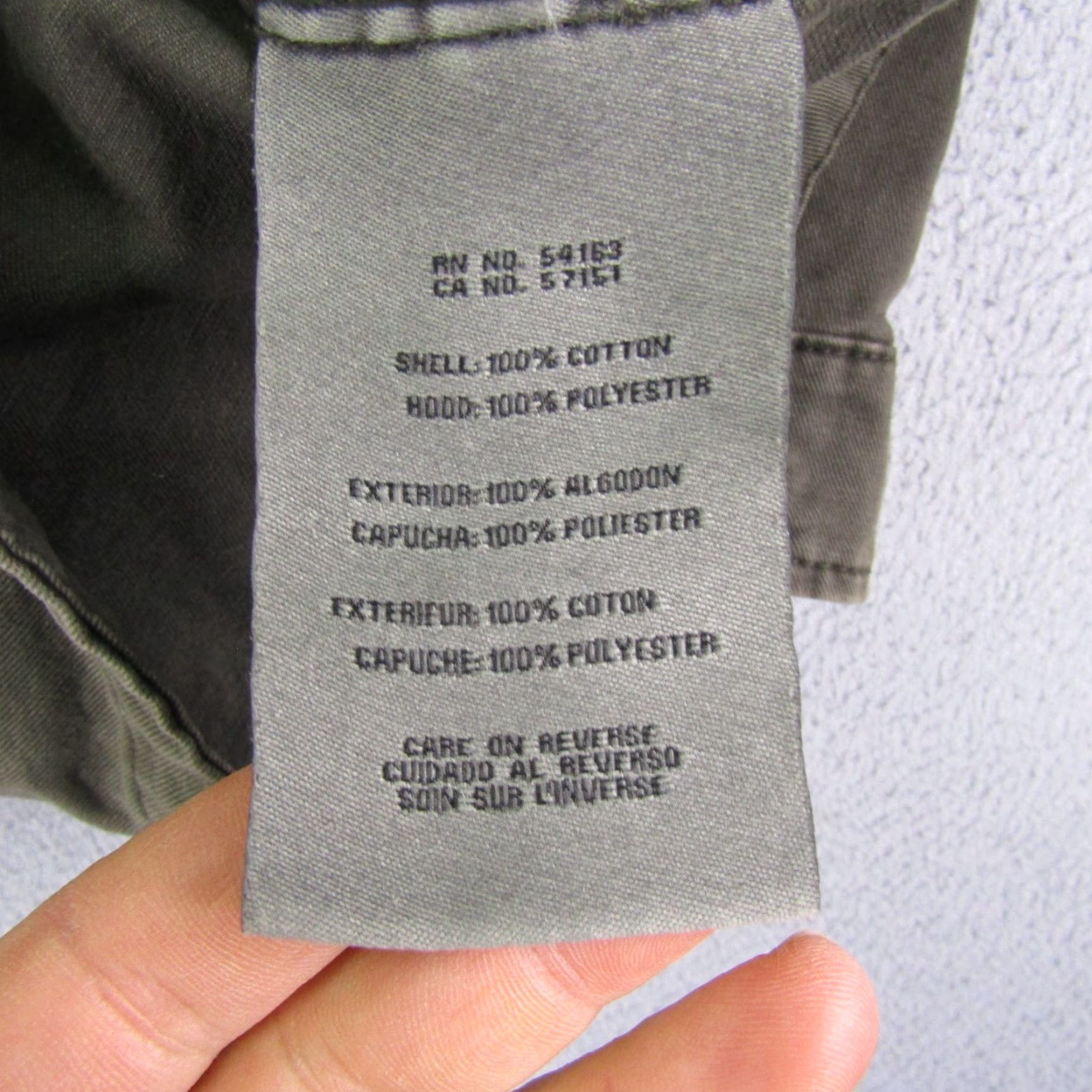 Levi's Levis Jacket Womens Medium Green Twill Field Chore Coat Removable Hood Zip Snap Size M / US 6-8 / IT 42-44 - 6 Thumbnail